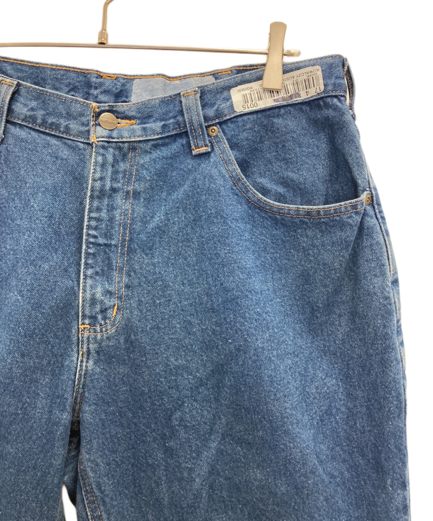 中古・古着通販】CarHartt (カーハート) ワイドデニムパンツ