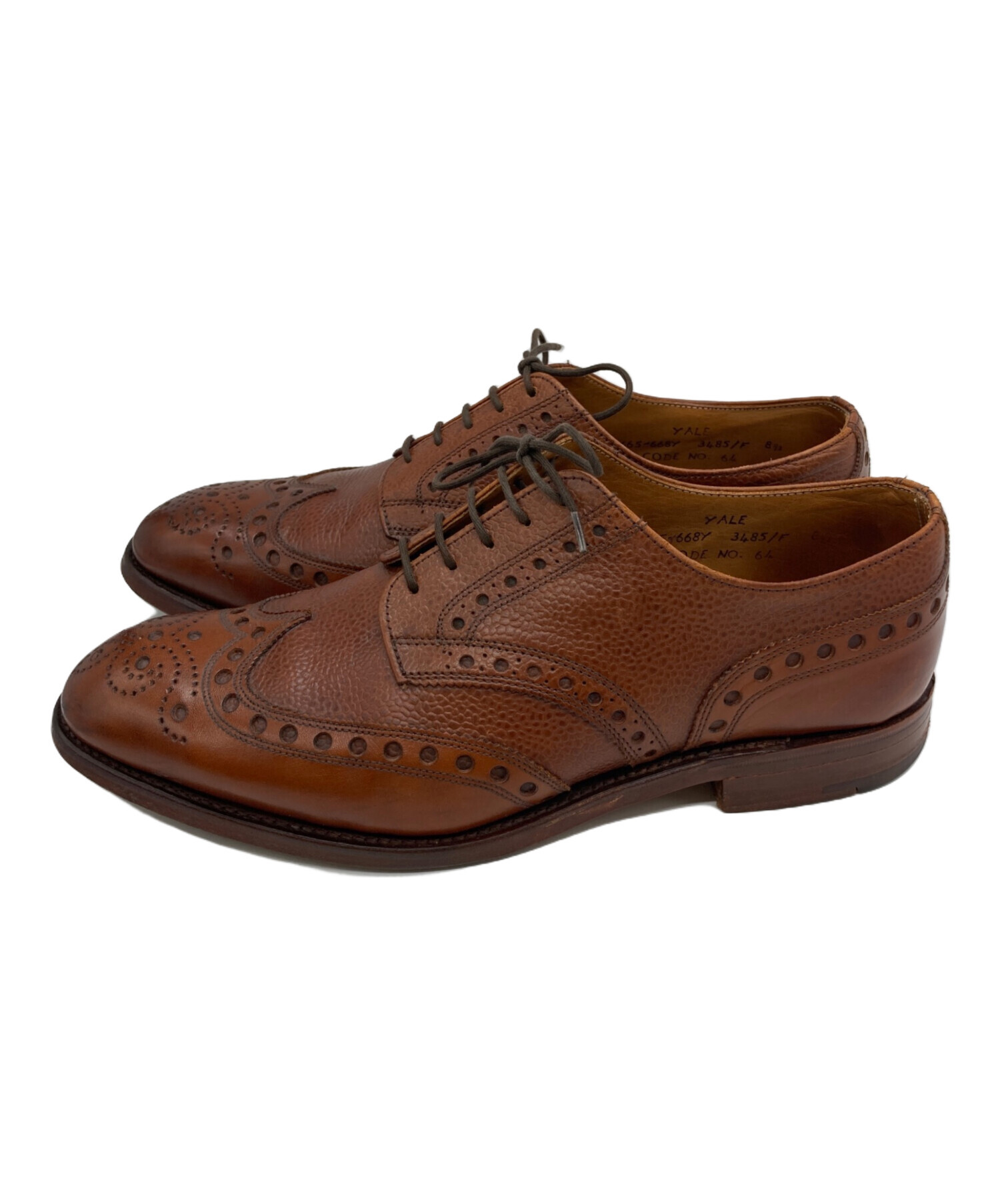 中古・古着通販】CHEANEY (チーニー) グレインレザーフルブローグ