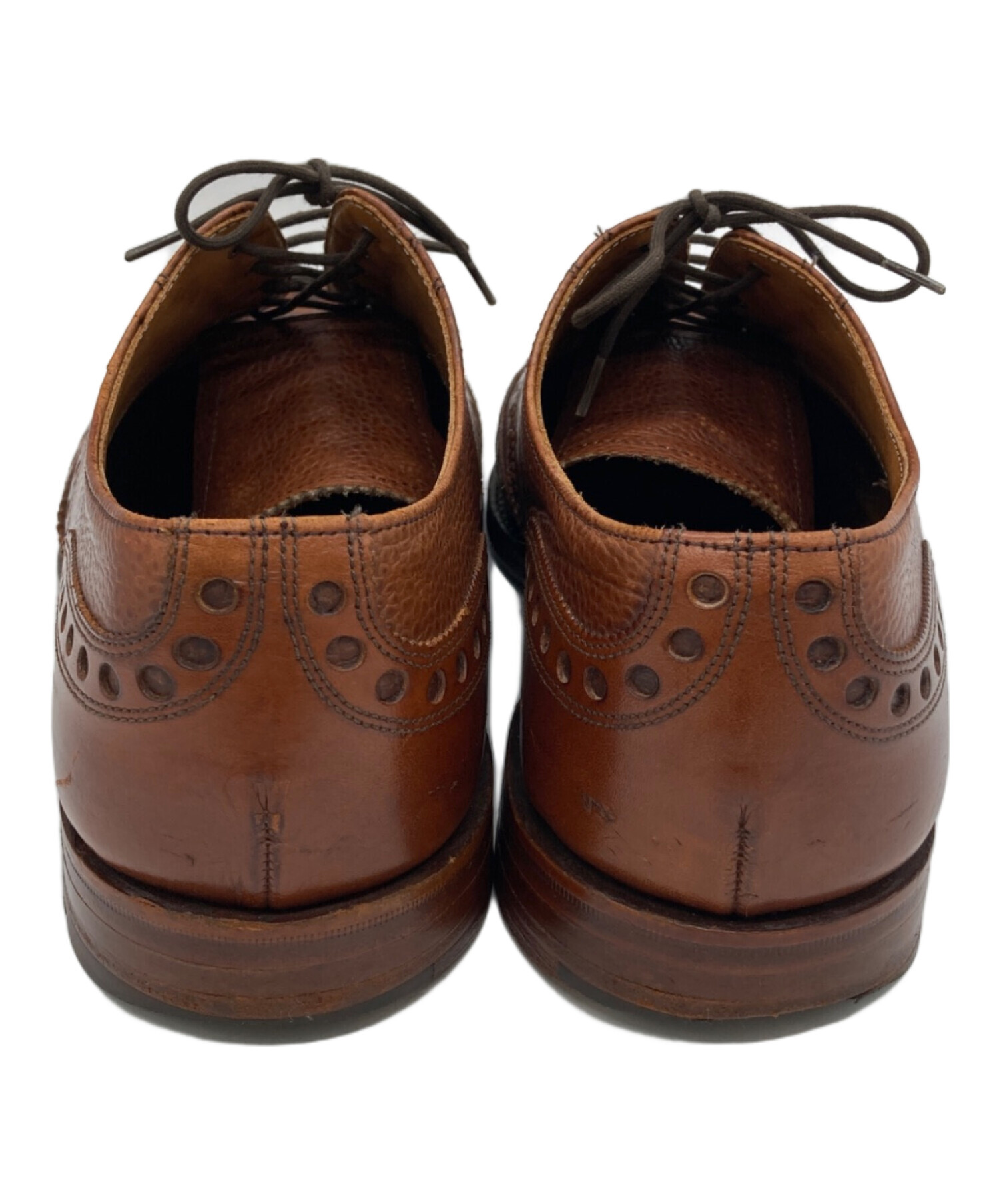 中古・古着通販】CHEANEY (チーニー) グレインレザーフルブローグ