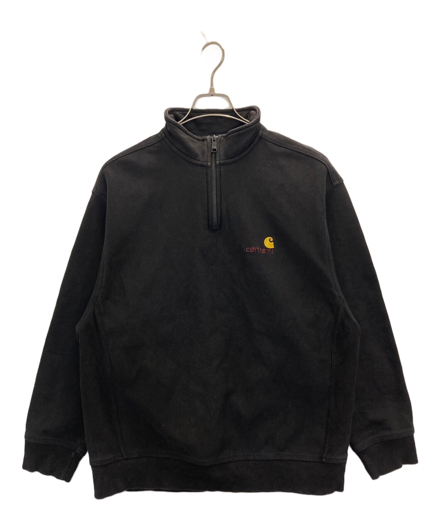 中古・古着通販】CarHartt (カーハート) HALF ZIP AMERICAN SCRIPT