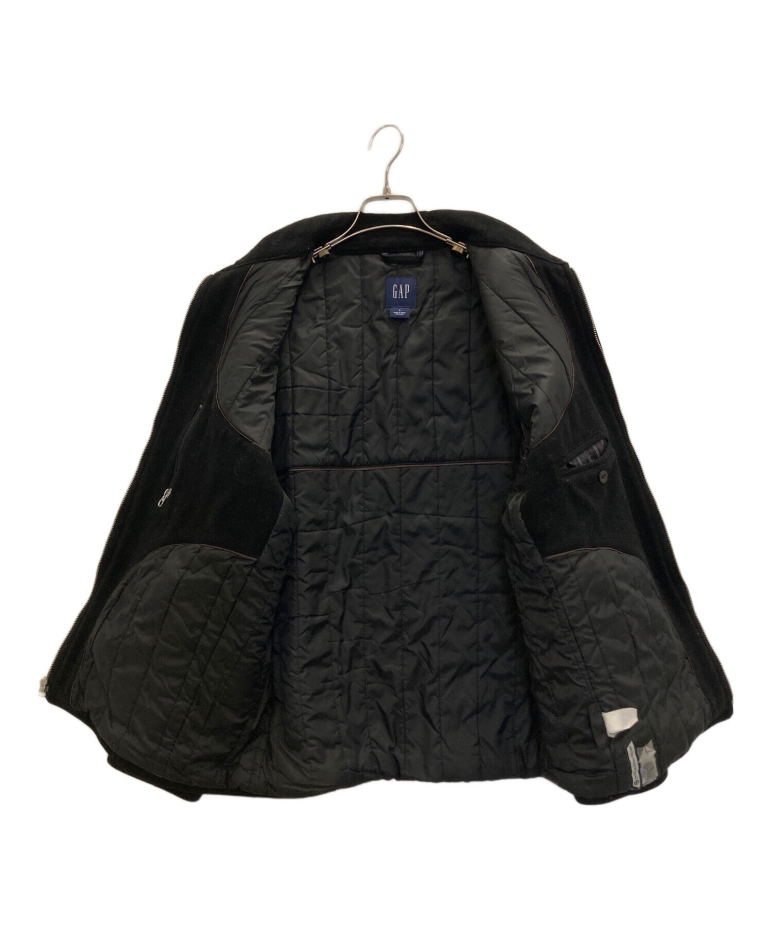 中古・古着通販】GAP (ギャップ) ジップアップジャケット ブラック 