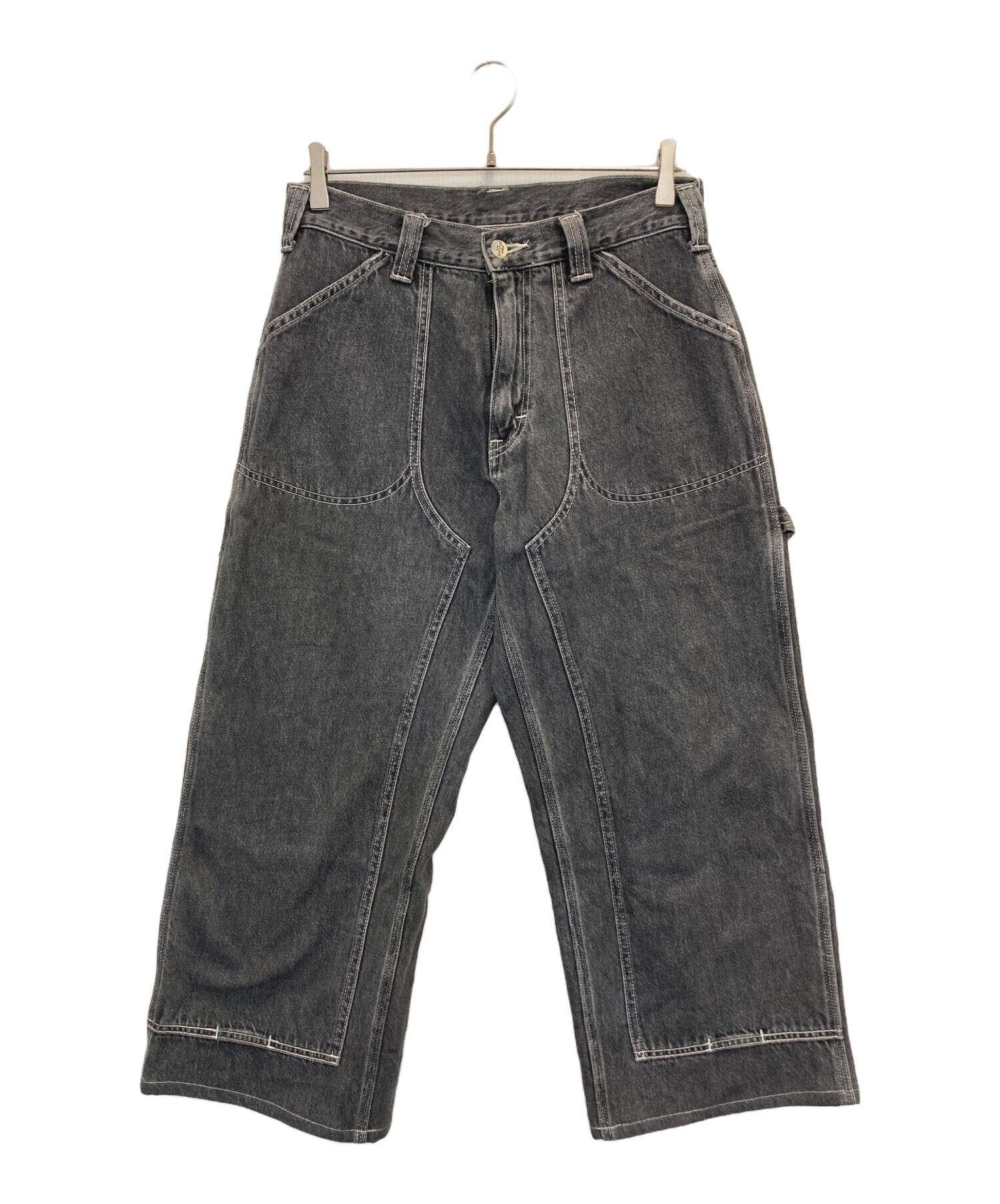 中古・古着通販】LEE (リー) DUNGAREES ダブルニー ワイド ペインター