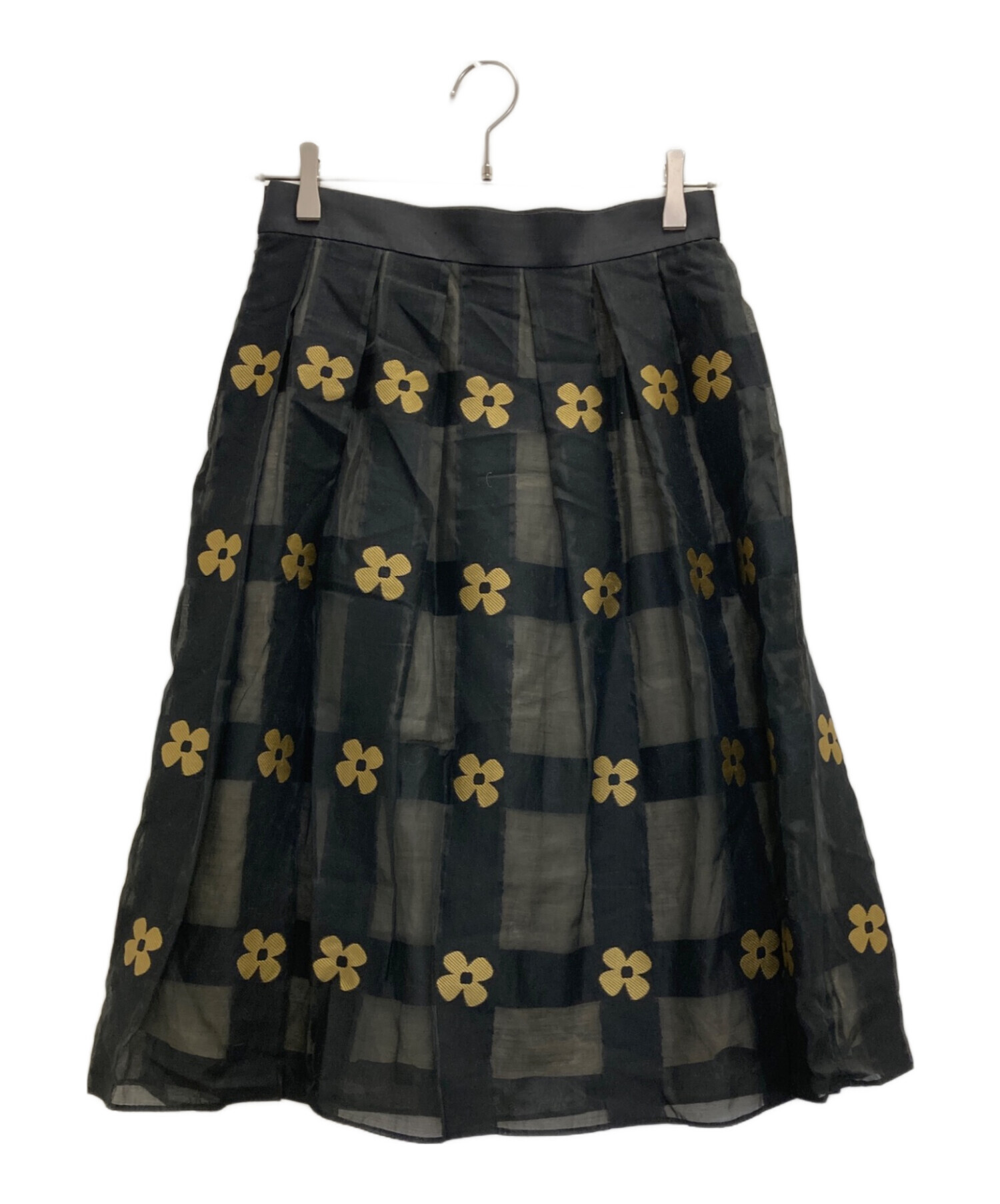 中古・古着通販】M'S GRACY (エムズグレイシー) デイジー配列スカート
