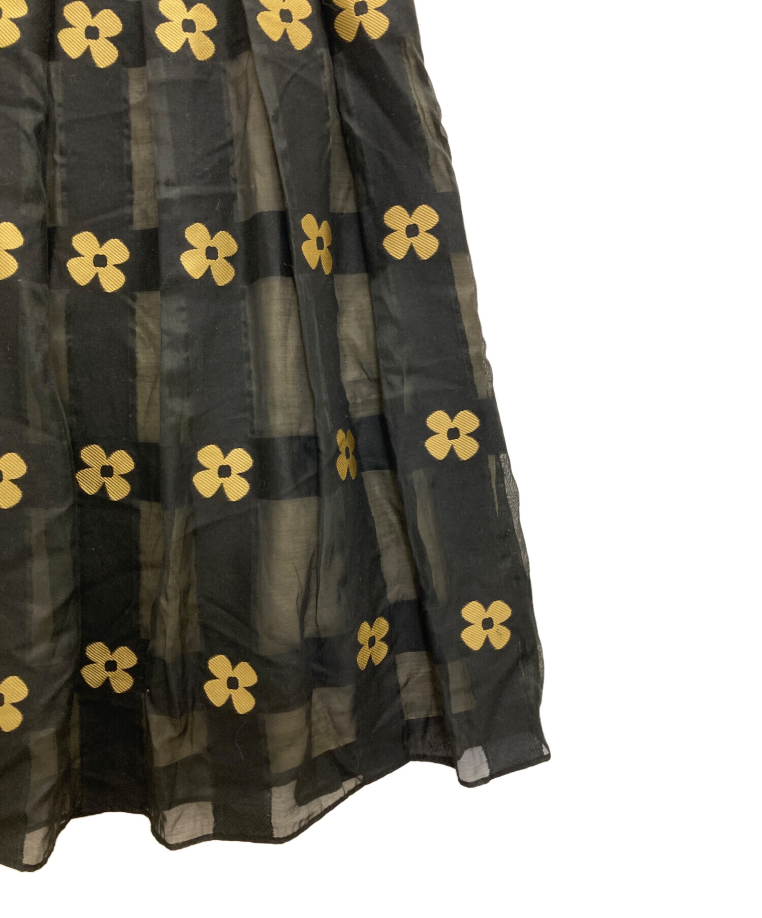 中古・古着通販】M'S GRACY (エムズグレイシー) デイジー配列スカート