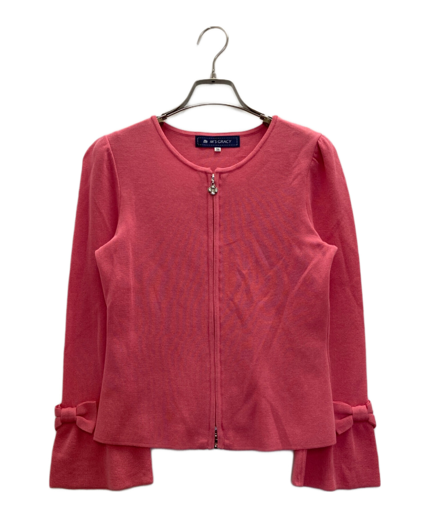 中古・古着通販】M'S GRACY (エムズグレイシー) ジップカーディガン