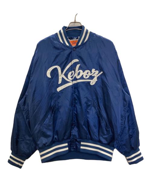 中古・古着通販】KEBOZ (ケボズ) サテンアワードジャケット ブルー