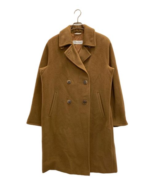 中古・古着通販】MaxMara (マックスマーラ) カシミヤ混ダブルコート