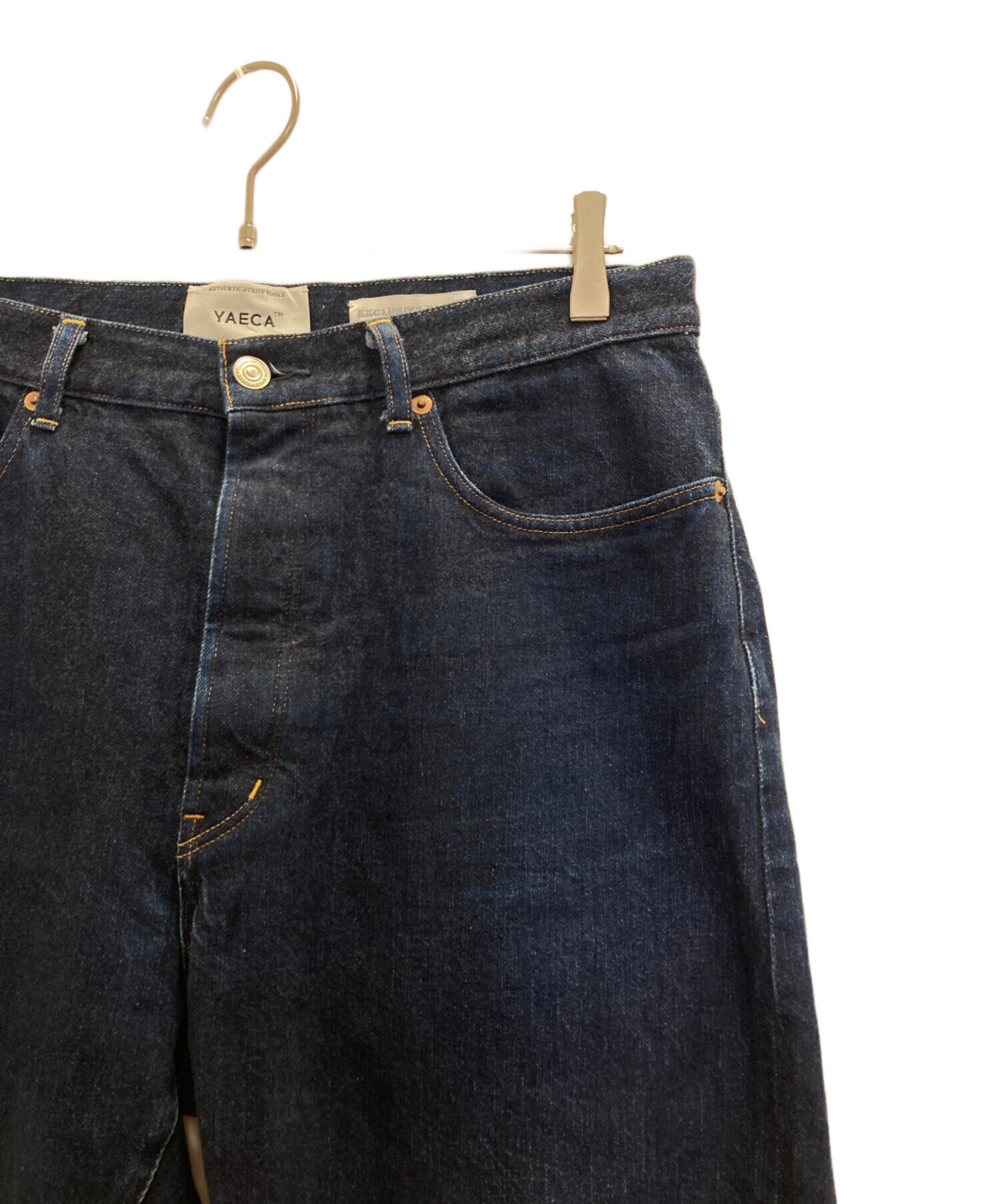 中古・古着通販】YAECA (ヤエカ) デニム ワイドテーパード インディゴ