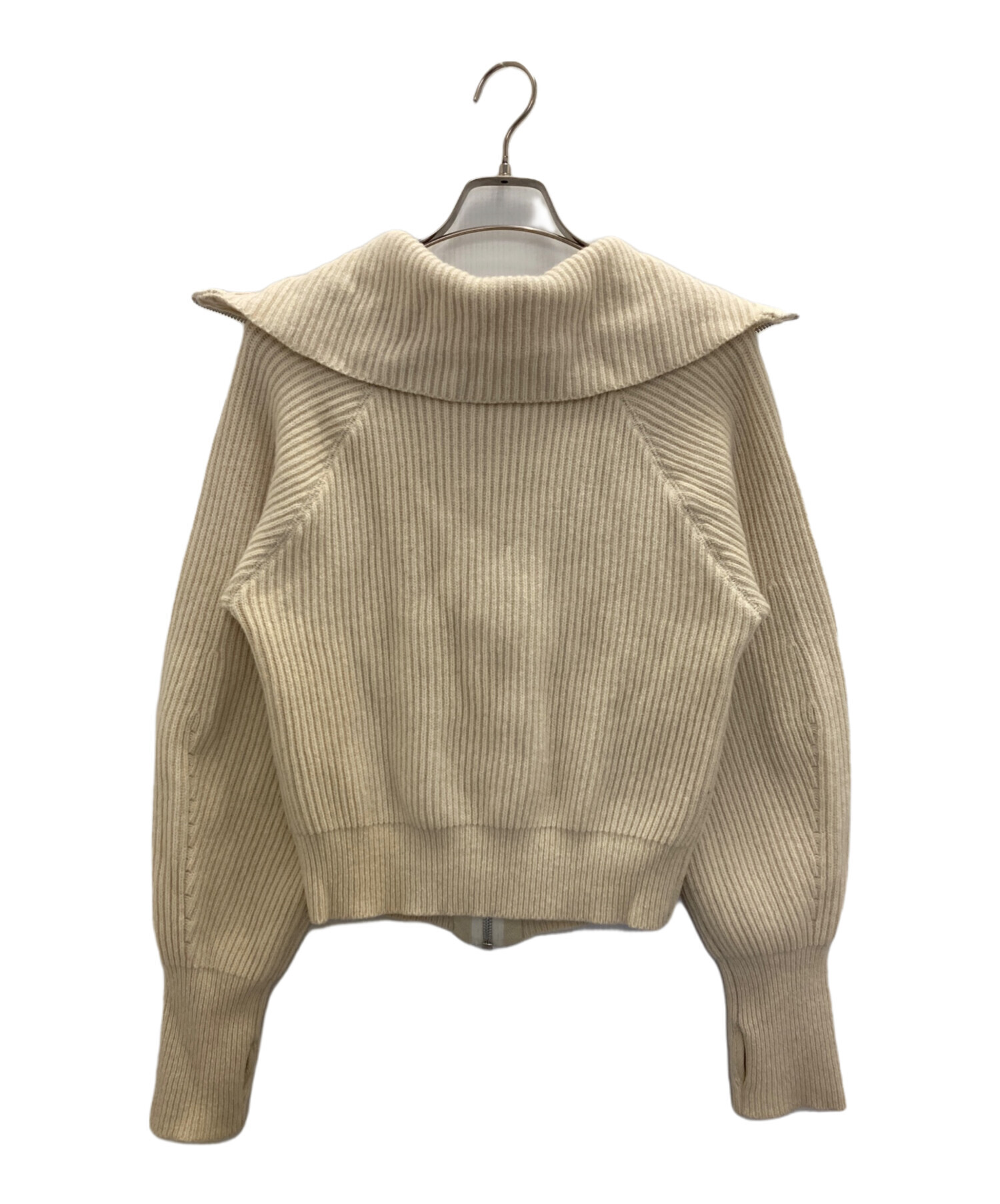 中古・古着通販】TODAYFUL (トゥデイフル) Washedwool Zip Knit