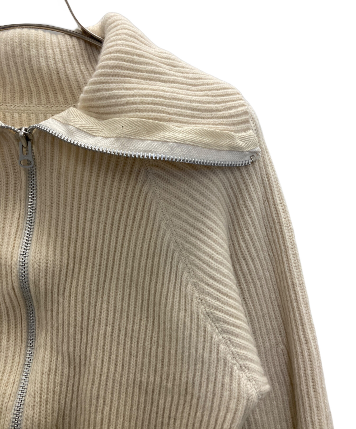 中古・古着通販】TODAYFUL (トゥデイフル) Washedwool Zip Knit