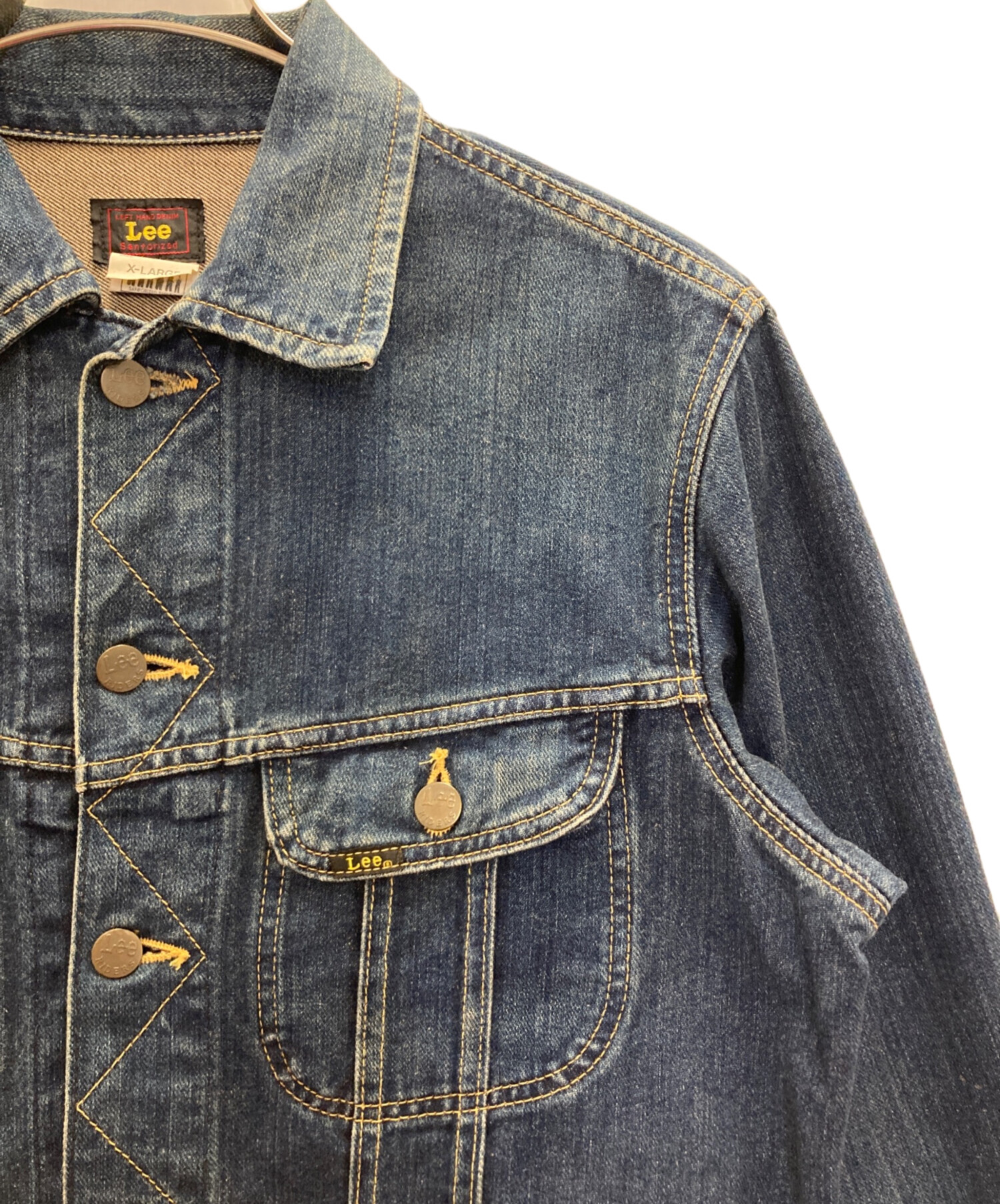 中古・古着通販】LEE (リー) 101J デニムジャケット インディゴ サイズ