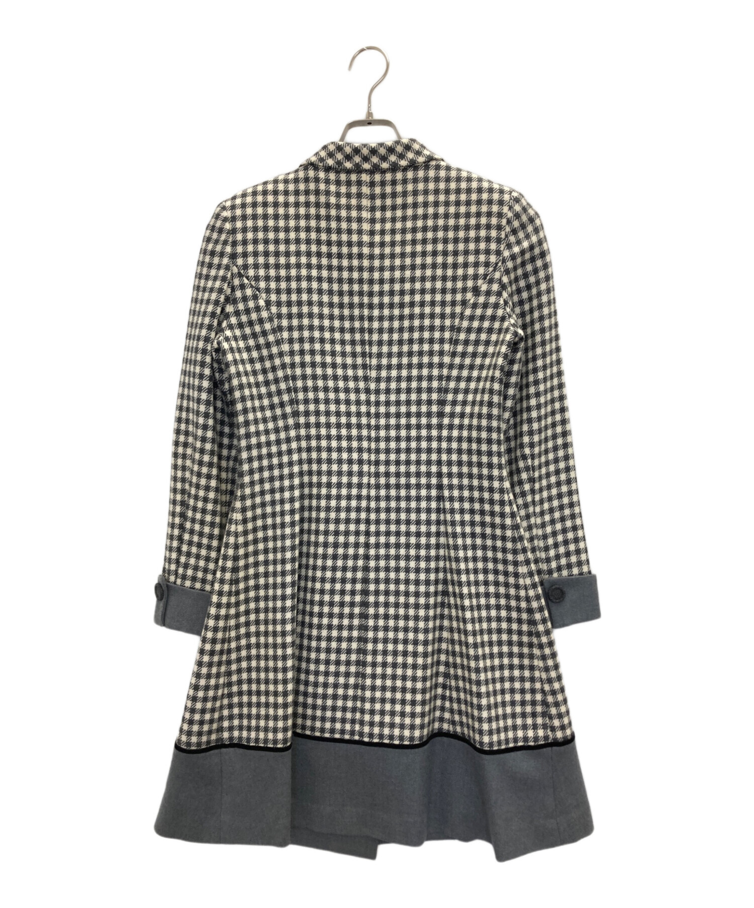 中古・古着通販】M'S GRACY (エムズグレイシー) ダブルチェックコート