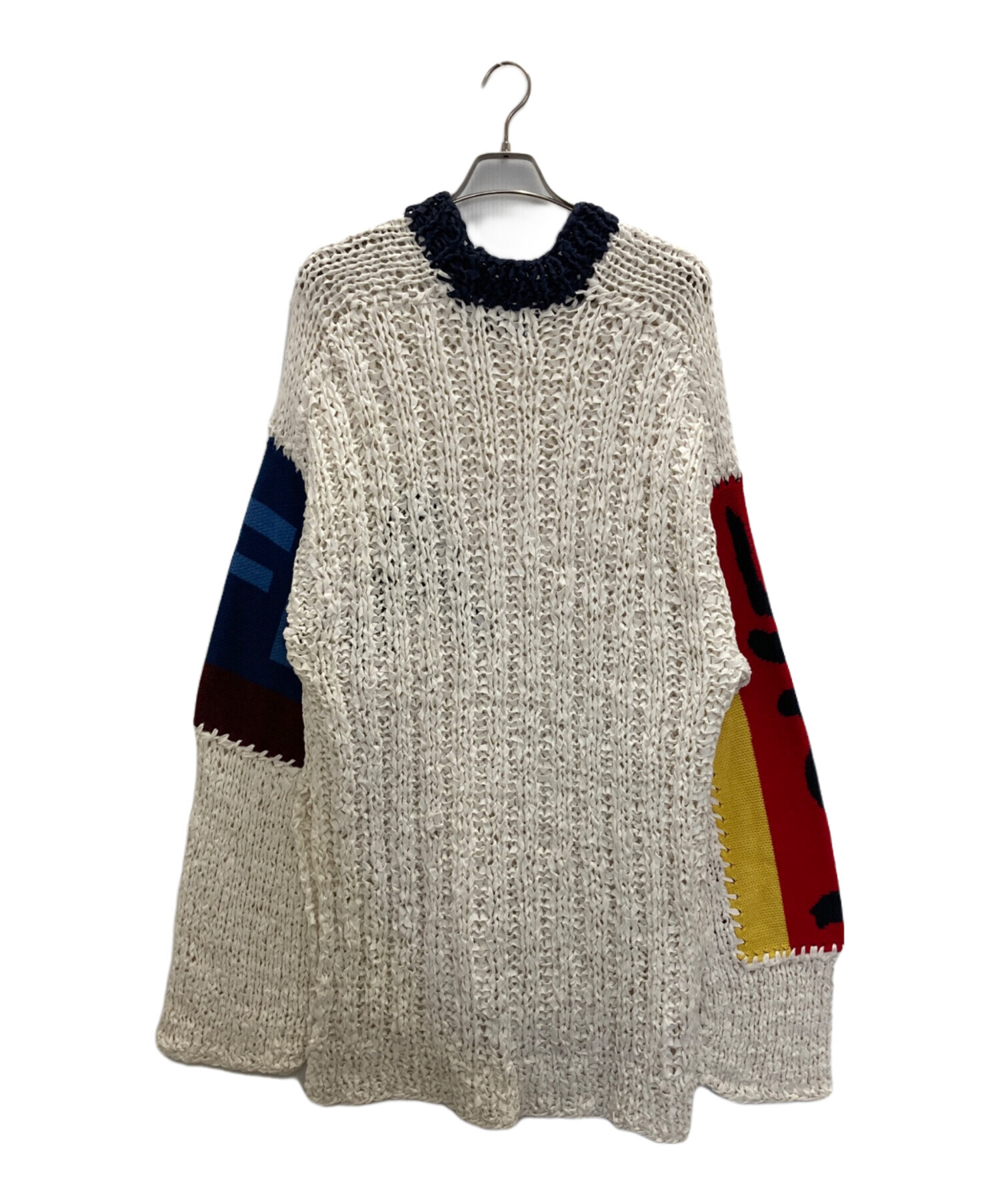 中古・古着通販】AMBUSH (アンブッシュ) LOVE/LIFE SWEATER ホワイト