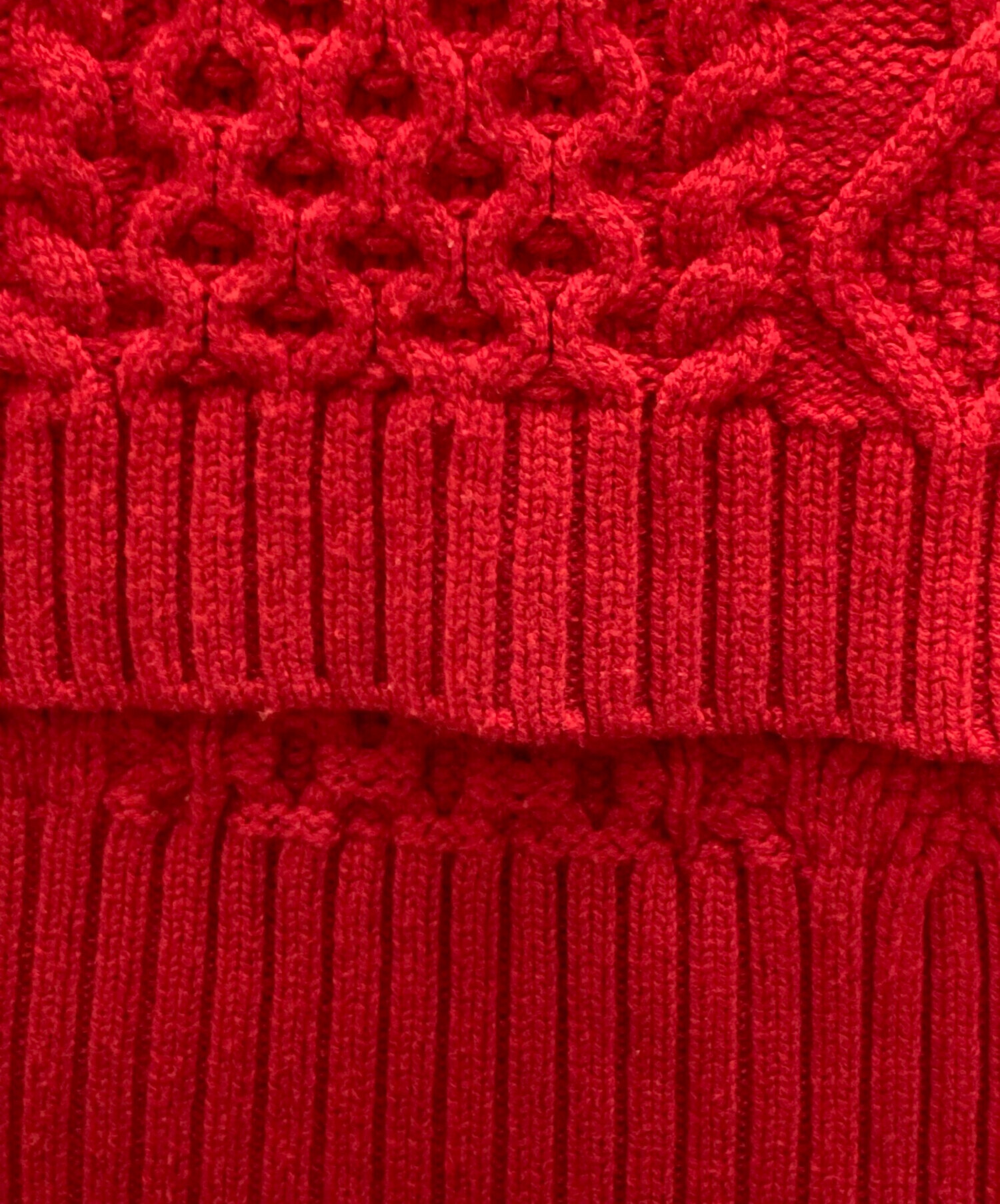 値下げ中INSCRIRE ニット 中古・古着通販】INSCRIRE (アンスクリア) ケーブルニット レッド