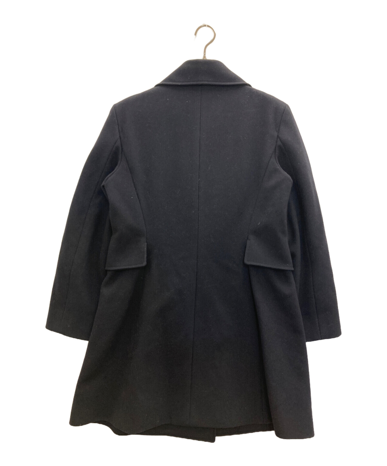 中古・古着通販】CELINE (セリーヌ) ダブルブレストコート ネイビー 