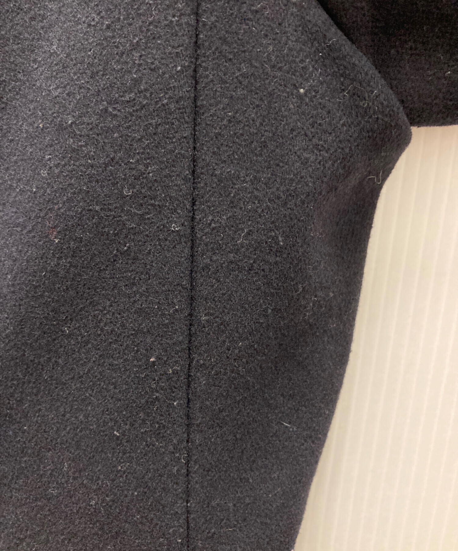 中古・古着通販】CELINE (セリーヌ) ダブルブレストコート ネイビー 