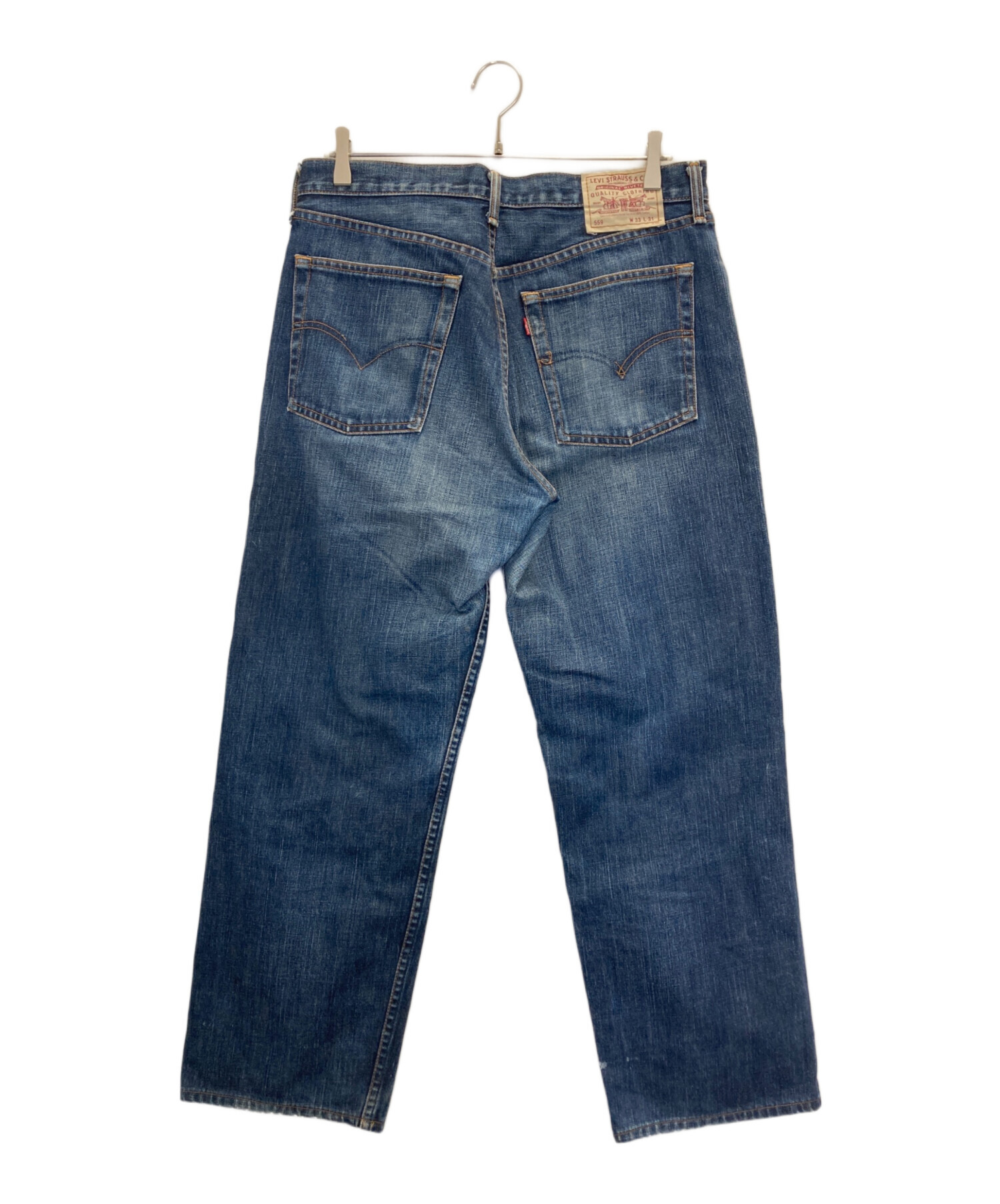中古・古着通販】LEVI'S (リーバイス) 559ルーズダメージデニムパンツ