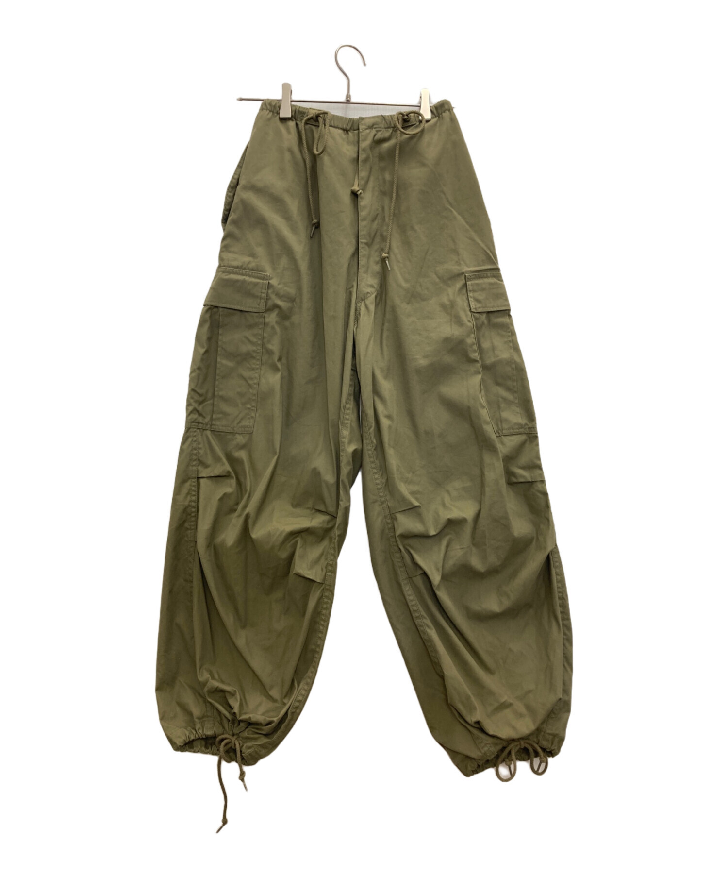 中古・古着通販】HYKE (ハイク) N/C TYPE M-51 SHELL PANTS オリーブ