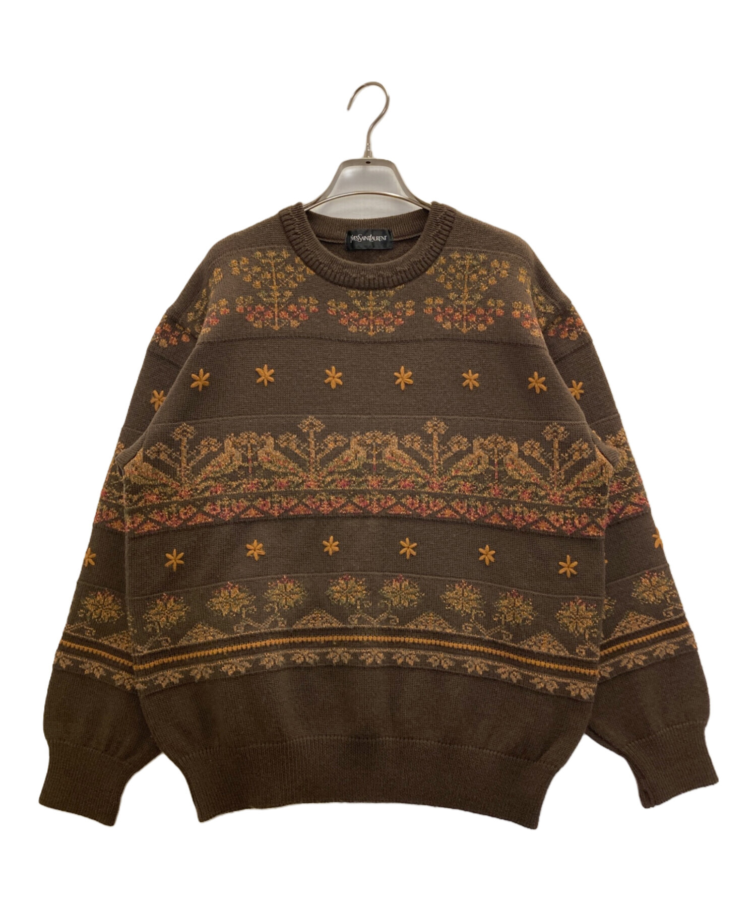 中古・古着通販】Yves Saint Laurent (イヴサンローラン) クルーネック 