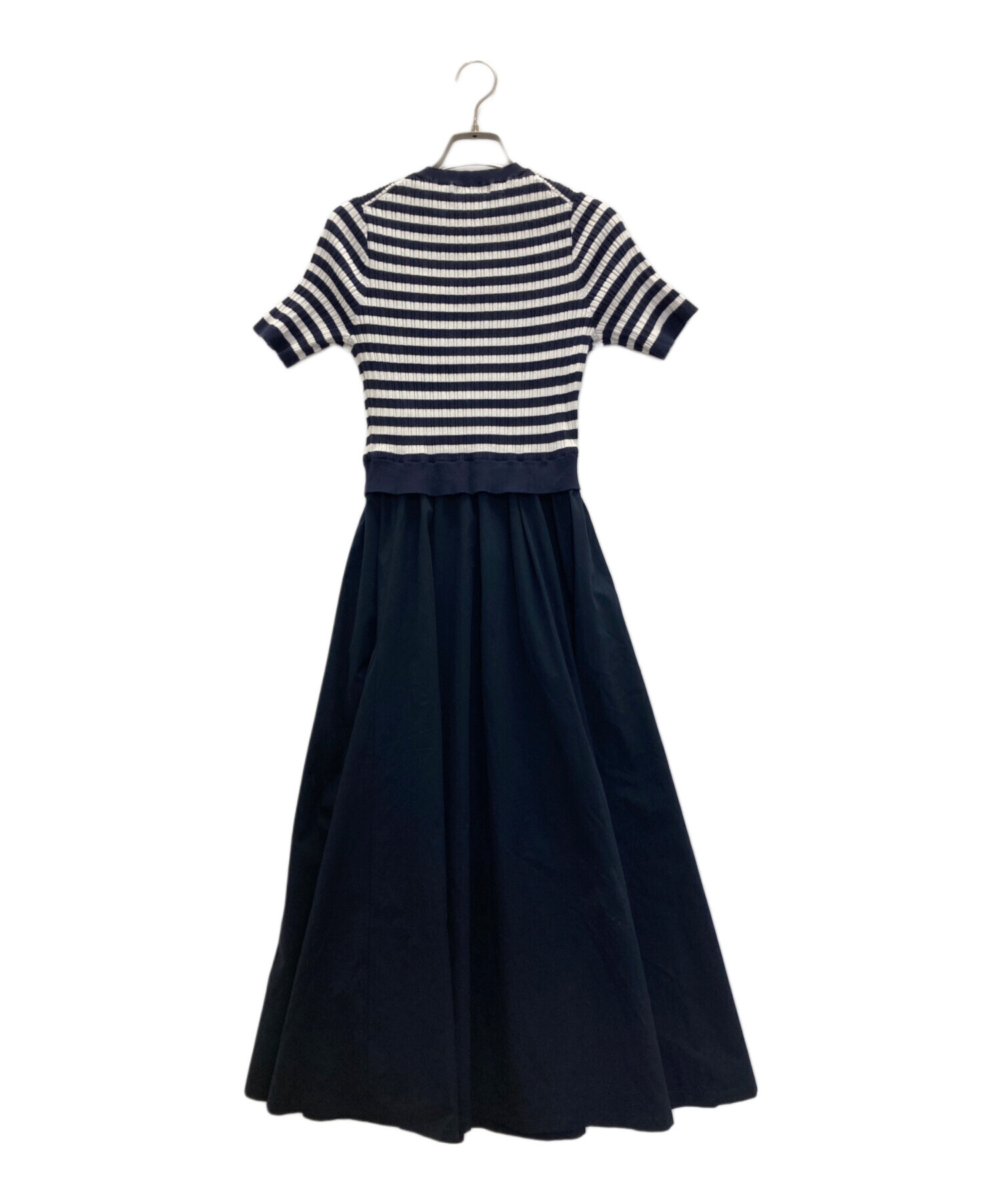 JUSGLITTY ジャスグリッティー シャーリングシャツワンピース　ネイビー JUSGLITTY ジャスグリッティー シャーリングシャツワンピース ネイビー