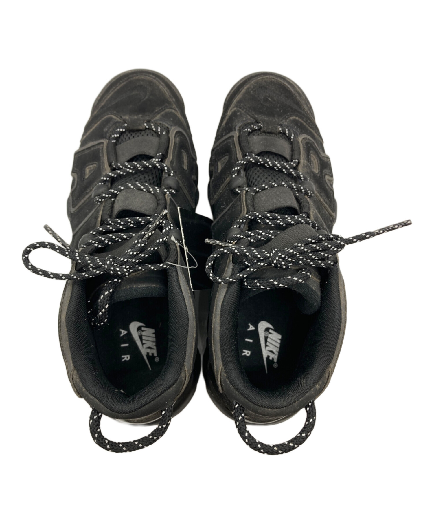 中古・古着通販】NIKE (ナイキ) AIR MORE UPTEMPO BLACK ブラック