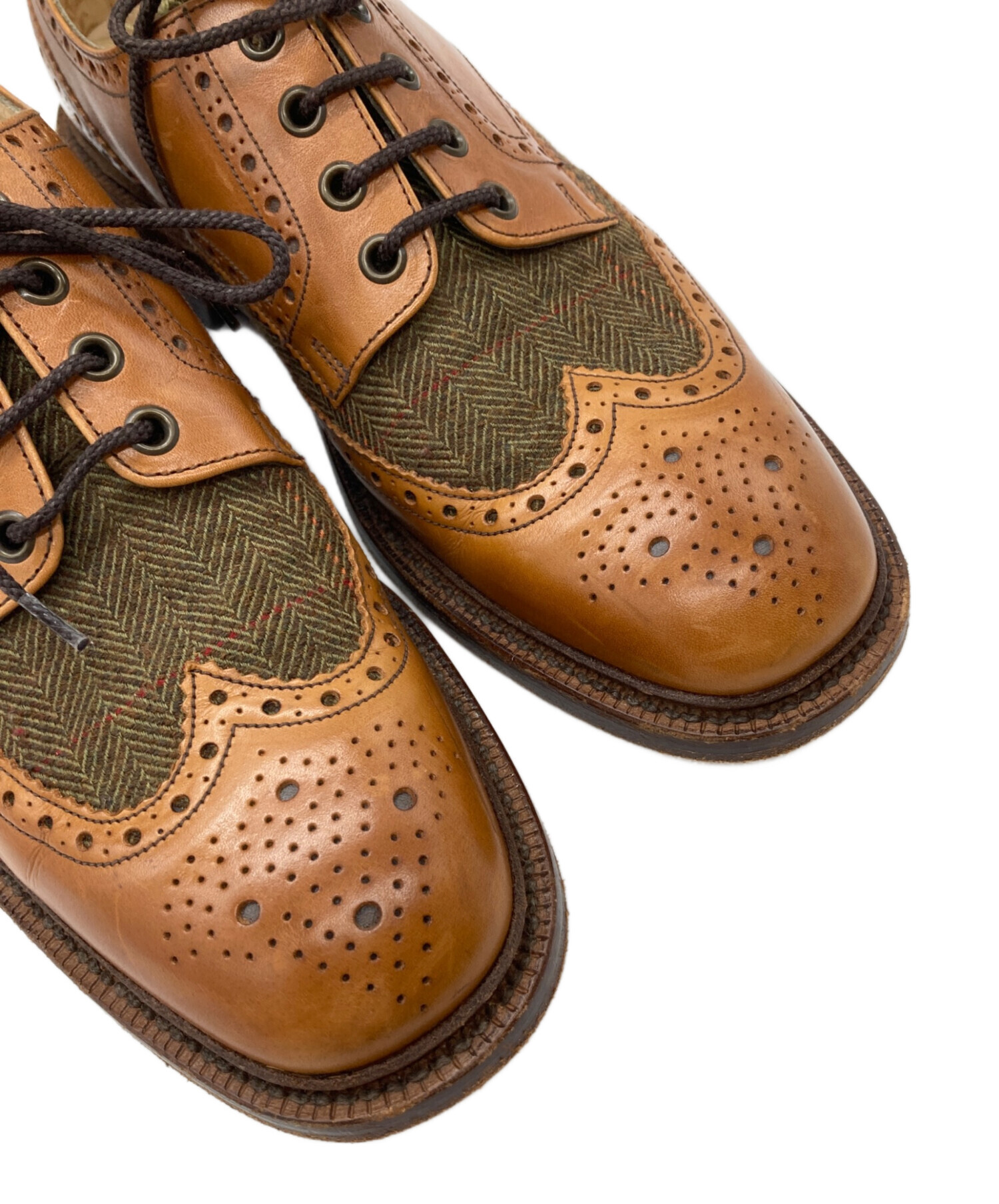 m*0様 Loake ウイングチップ 中古・古着通販】LOAKE (ローク) ウィングチップシューズ ブラウン