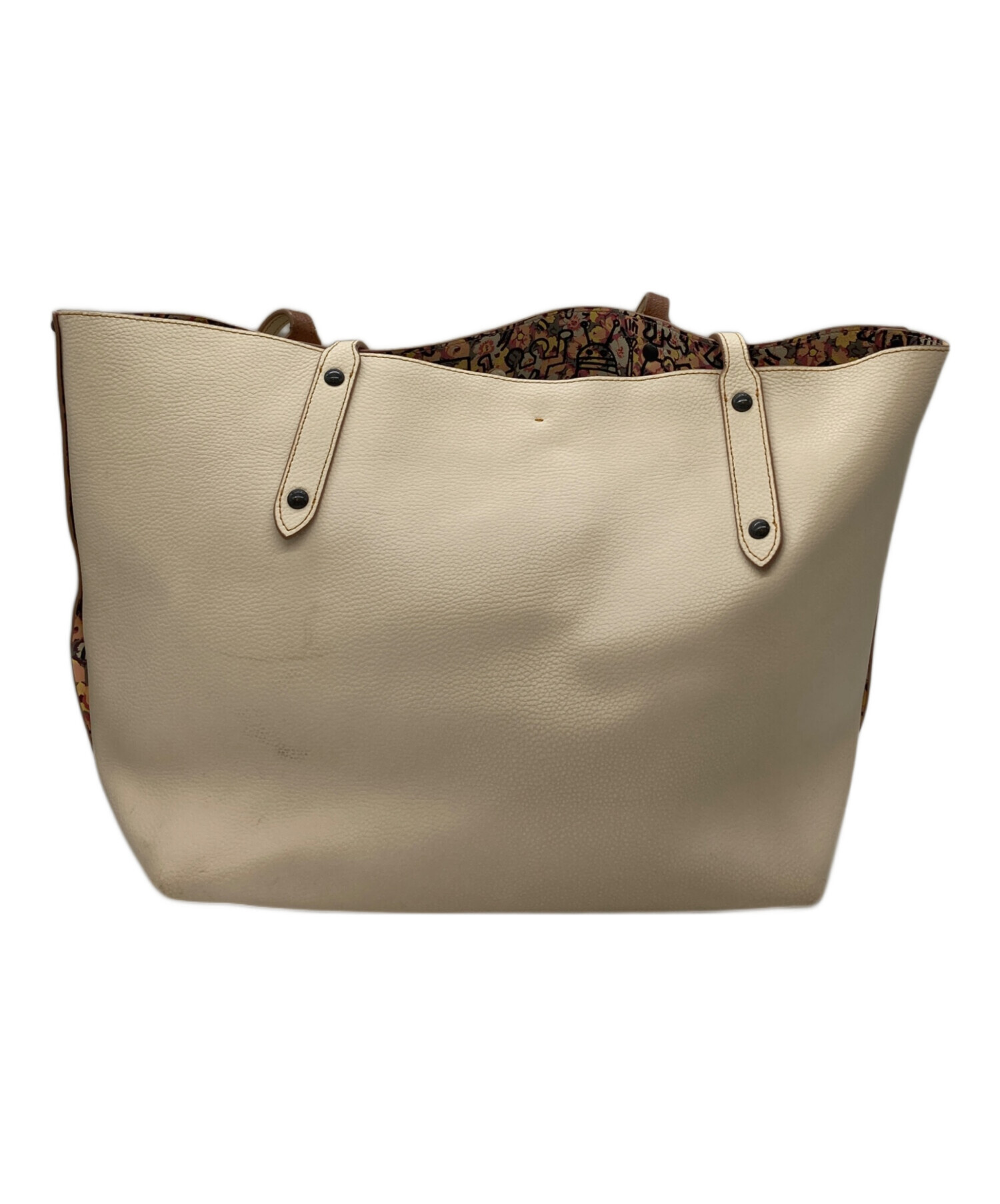 中古・古着通販】COACH (コーチ) キースヘリングコラボトートバッグ 