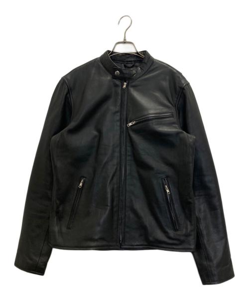 中古・古着通販】RHENIUM (レニウム) ラムレザーシングルライダース