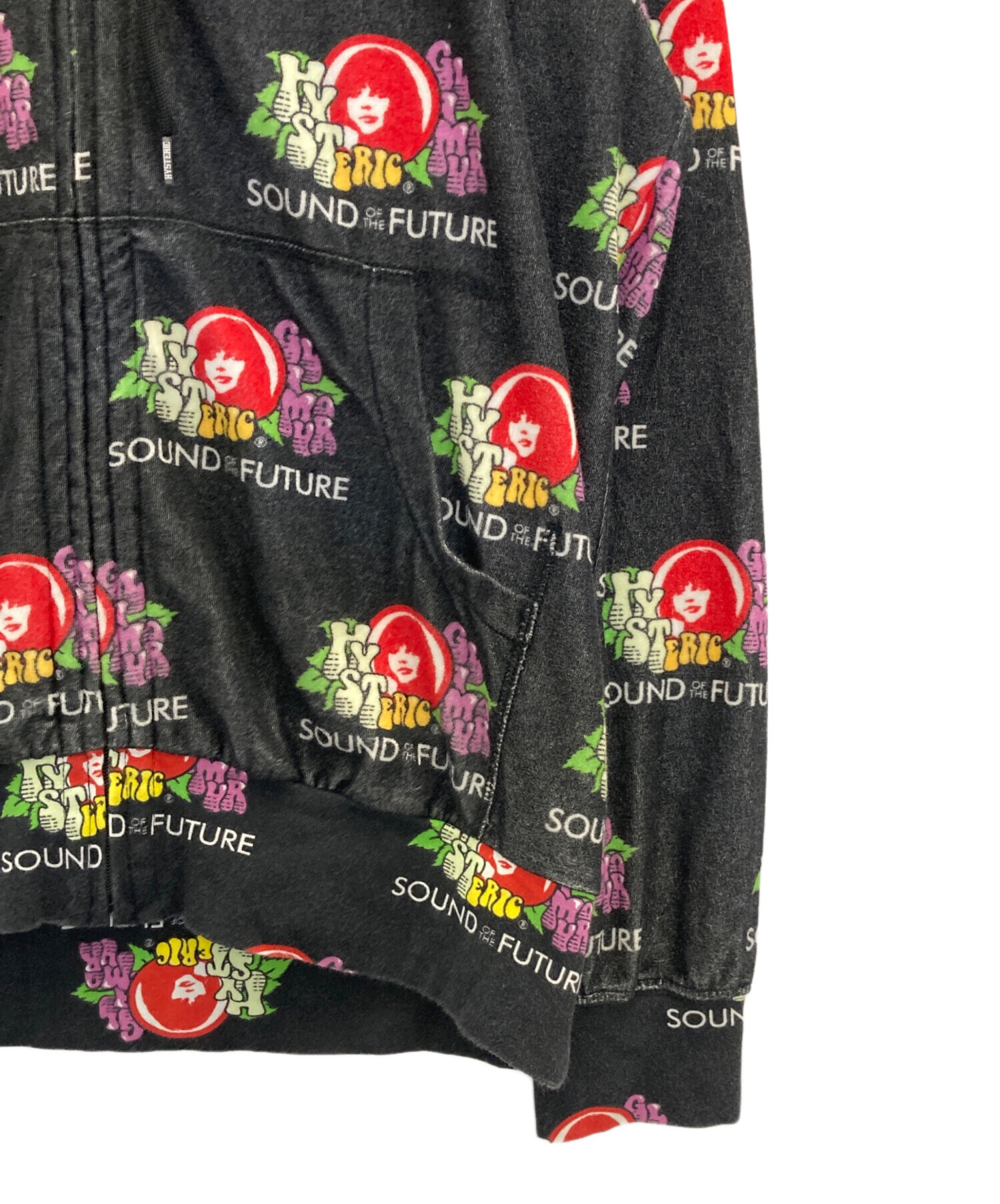 パーカー HYSTERIC GLAMOUR  SOUND OF THE FUTURE 中古・古着通販】Hysteric Glamour (ヒステリックグラマー) SOUND OF
