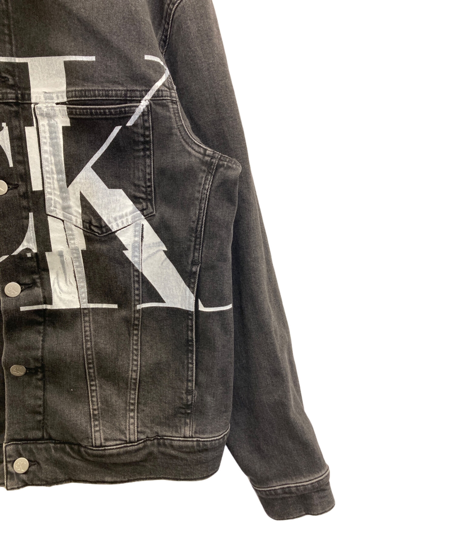 中古・古着通販】Calvin Klein (カルバンクライン) デニムペイント