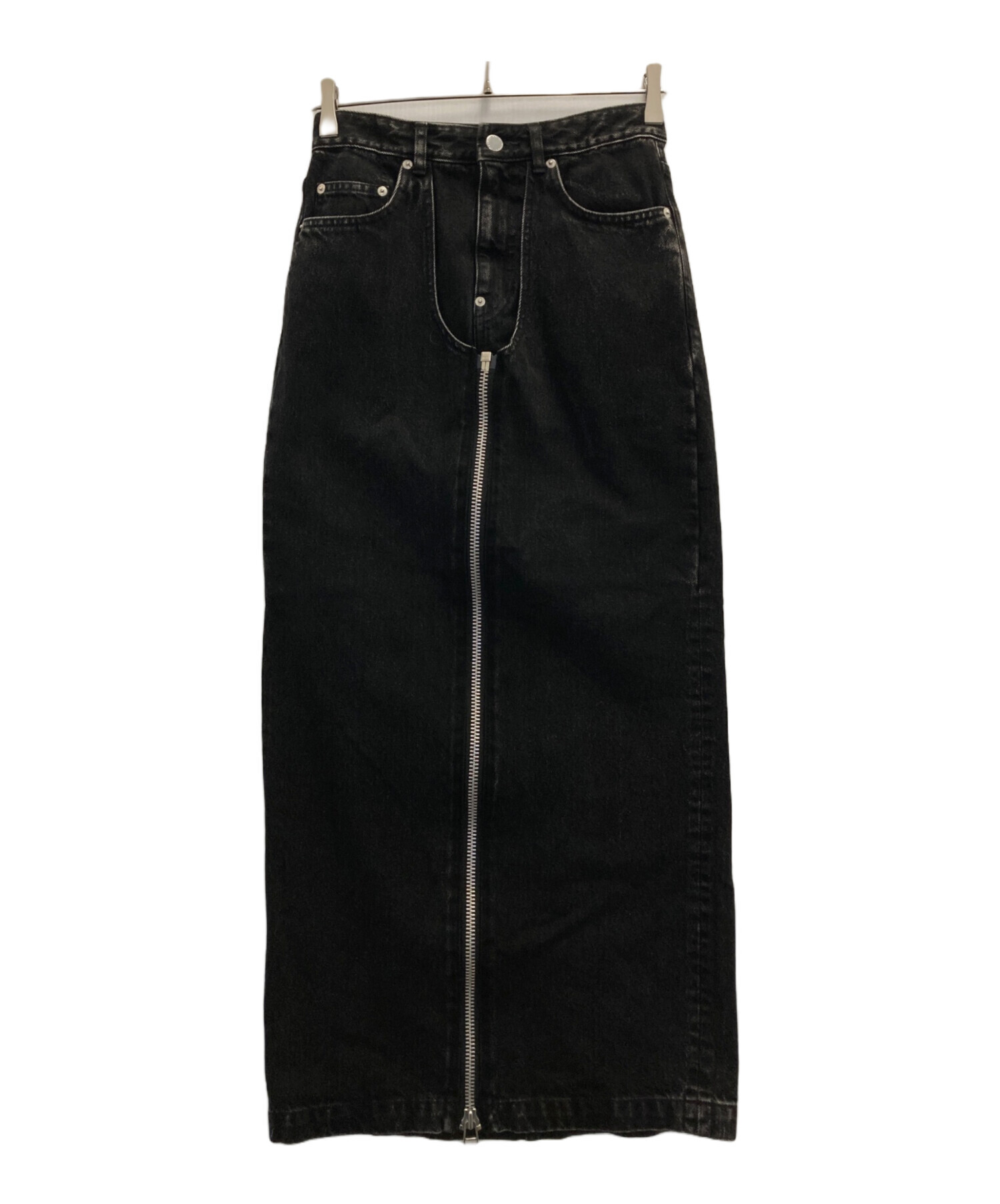 JOHN LAWRENCE SULLIVAN ブラックタイトスカート 中古・古着通販】JOHN LAWRENCE SULLIVAN (ジョン ローレンス サリバン