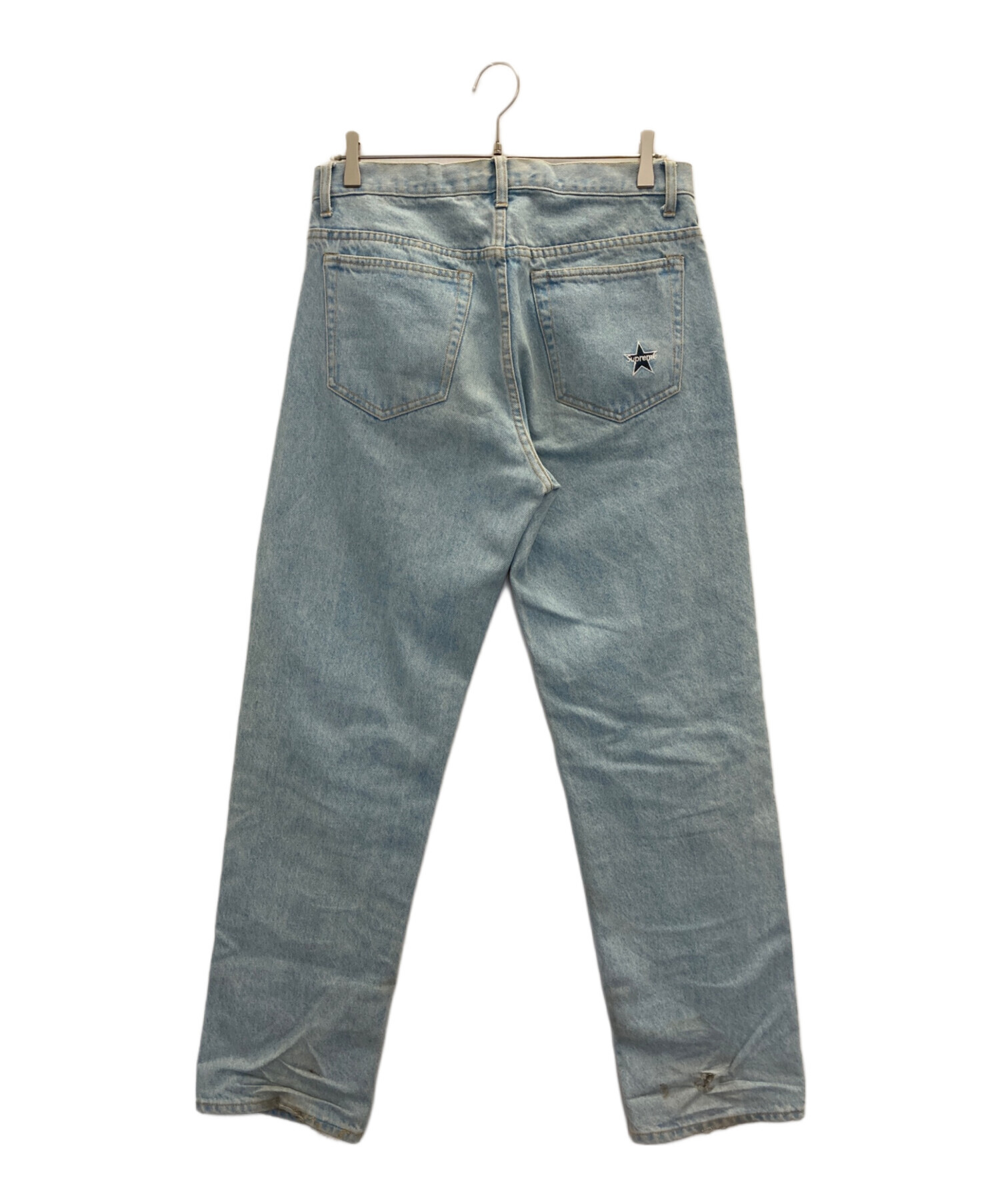中古・古着通販】SUPREME (シュプリーム) Washed Regular Jeans スター