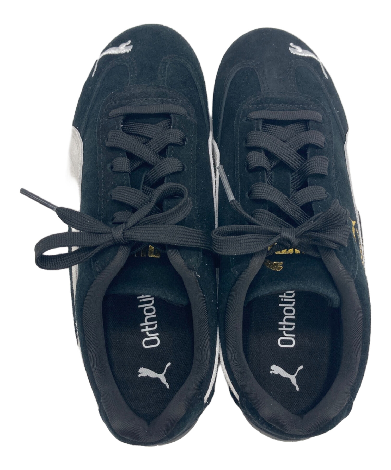 中古・古着通販】PUMA (プーマ) SPEEDCAT OG ブラック サイズ:23.5cm 