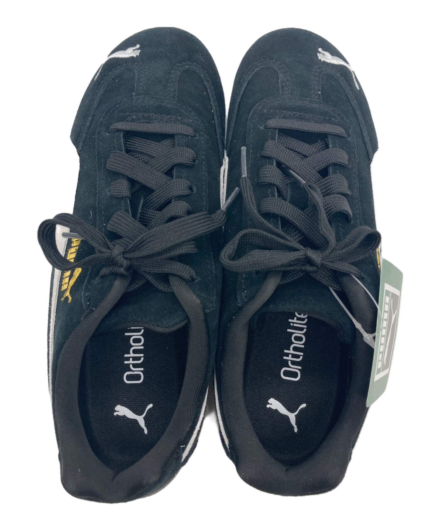 中古・古着通販】PUMA (プーマ) SPEEDCAT OG ブラック サイズ:22.5 未