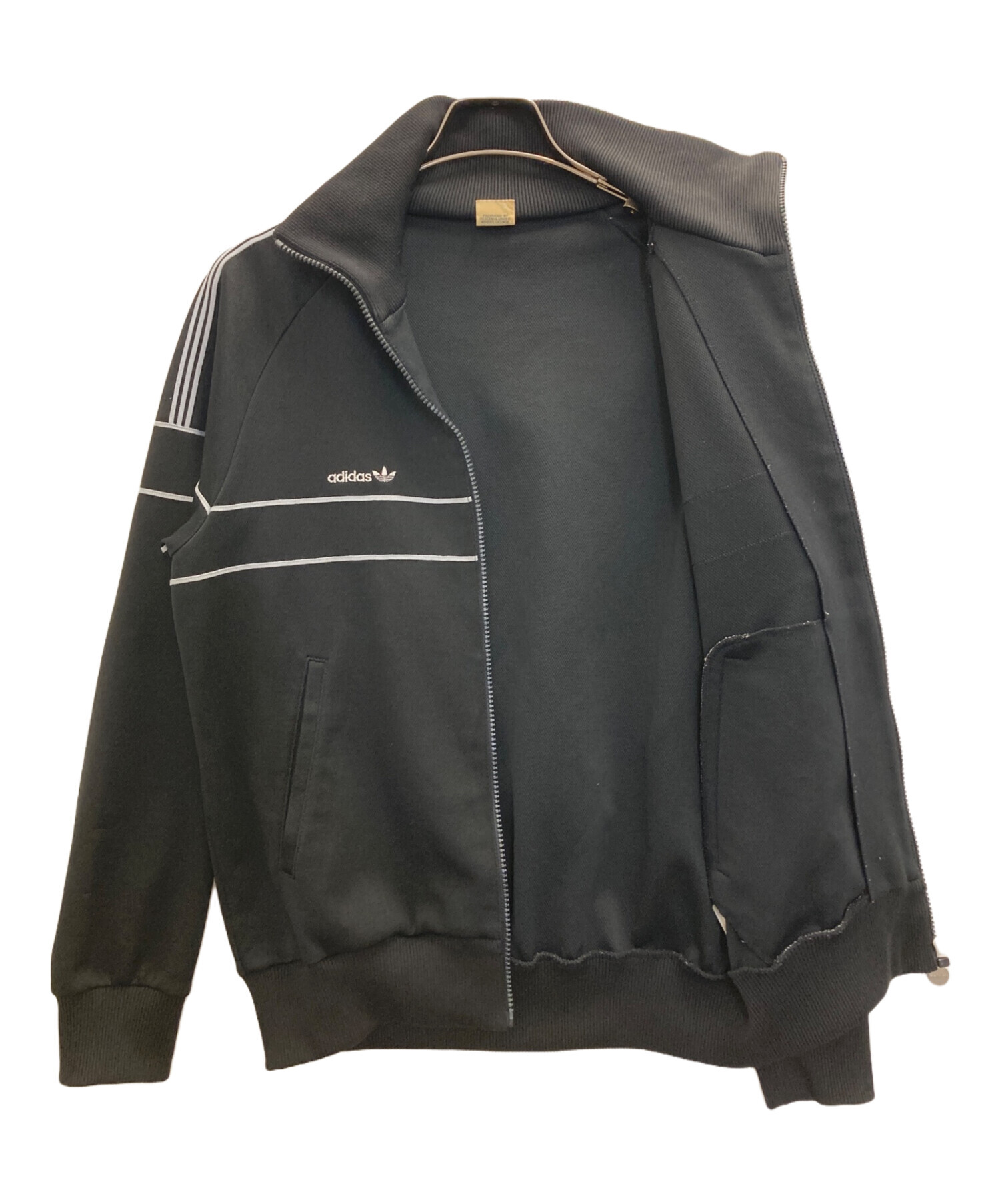 中古・古着通販】adidas (アディダス) トラックジャケット ブラック