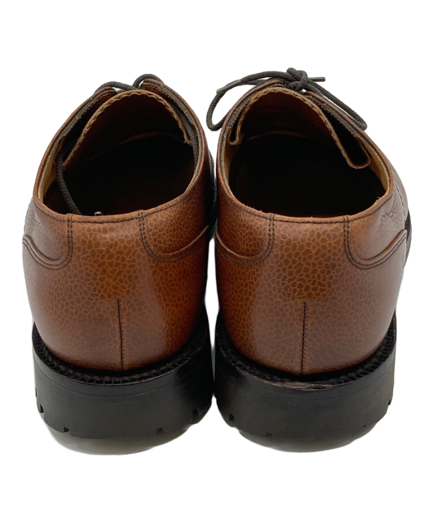 中古・古着通販】LOAKE (ローク) プレーントゥシューズ ブラウン