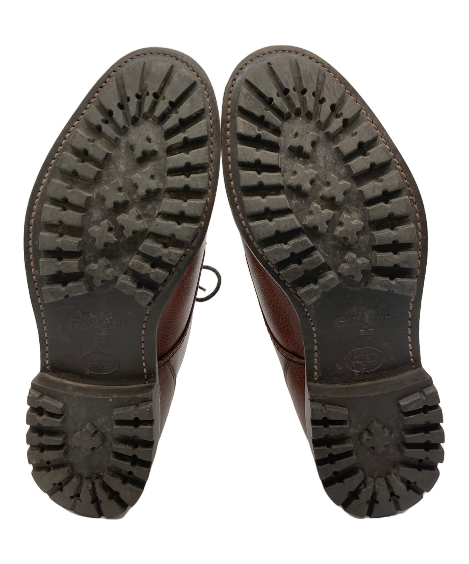 中古・古着通販】LOAKE (ローク) プレーントゥシューズ ブラウン