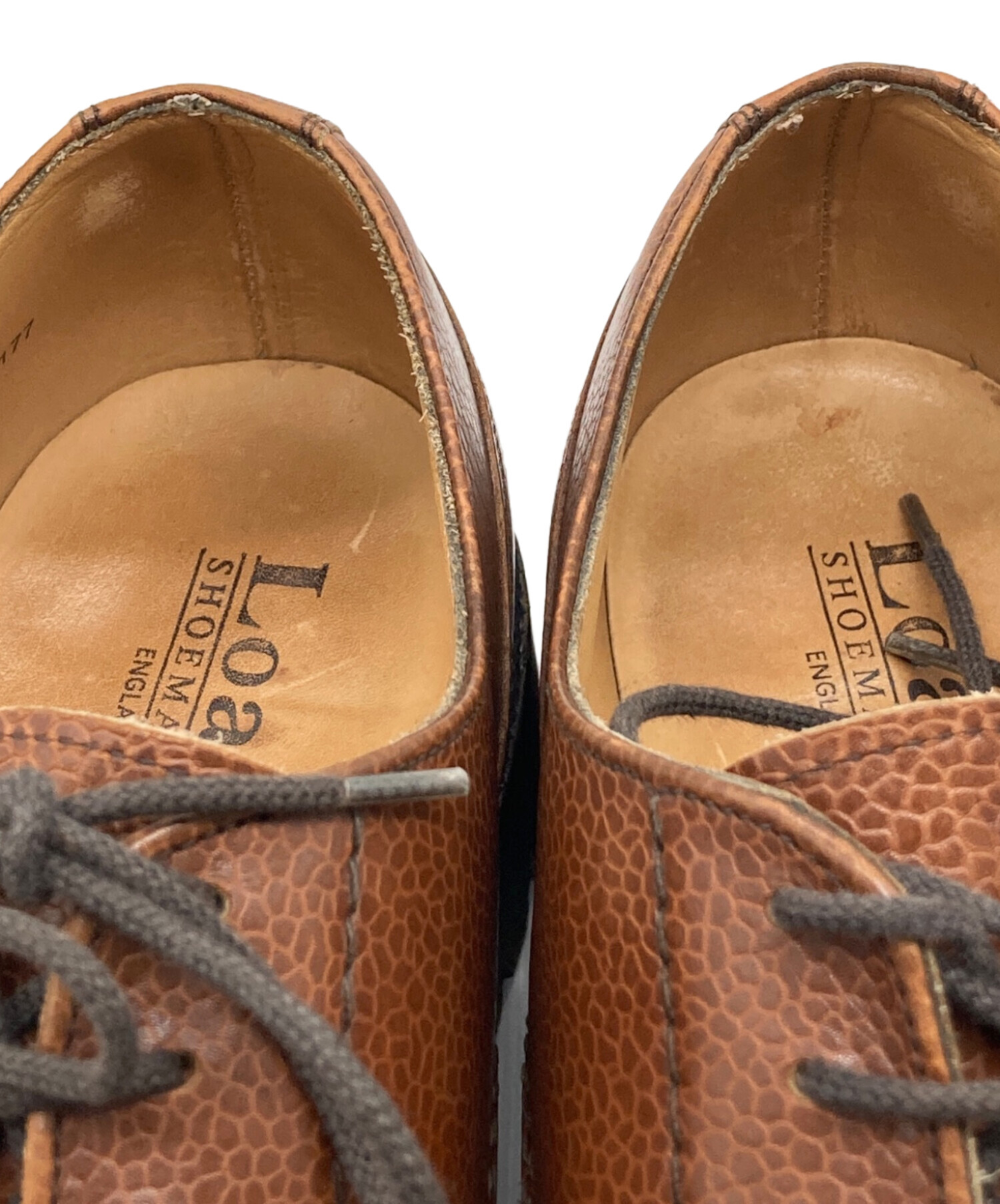 中古・古着通販】LOAKE (ローク) プレーントゥシューズ ブラウン