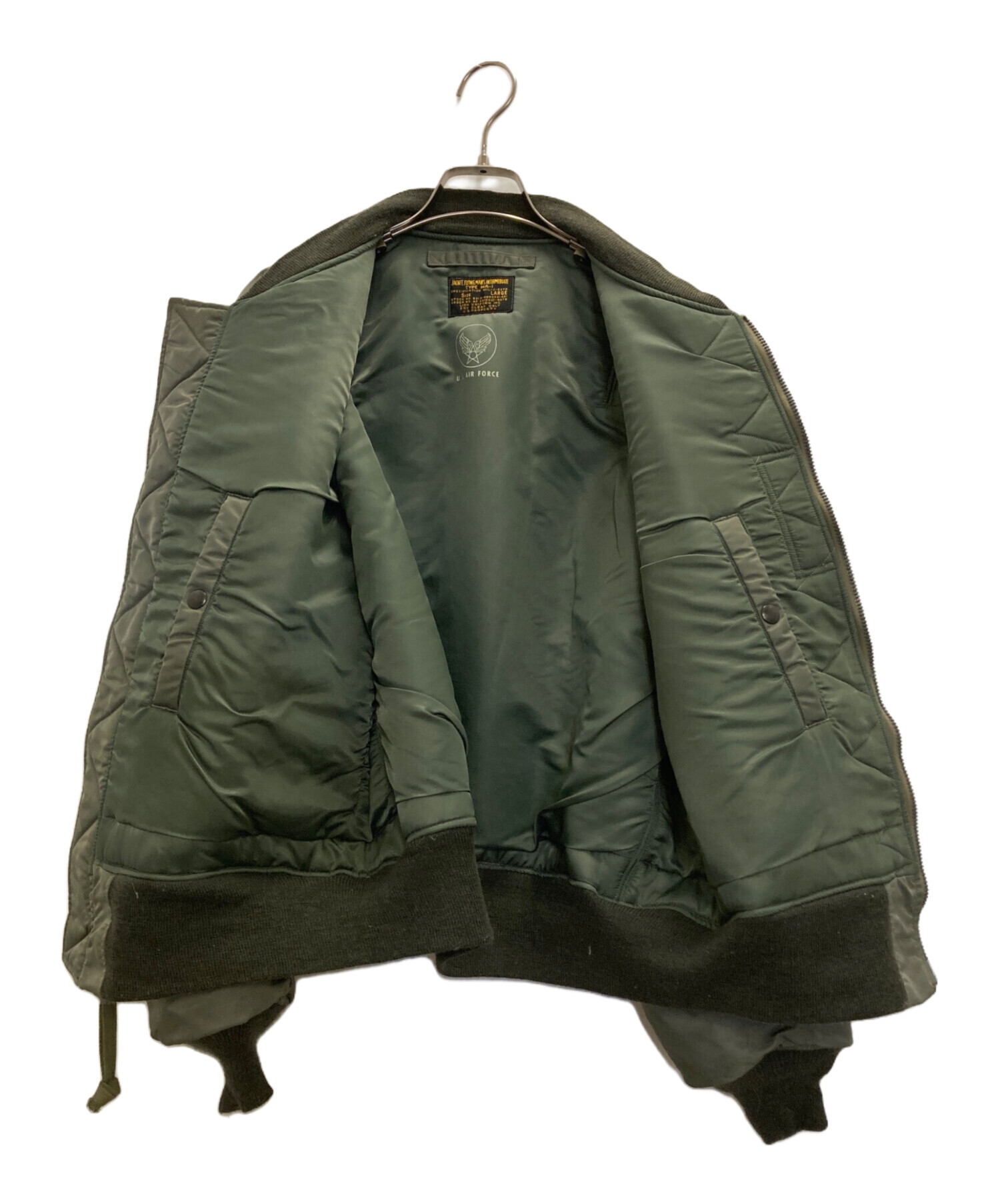 バズリクソンズ　MA1 LION UNIFORM社復刻　XLサイズ 中古・古着通販】Buzz Rickson's (バズリクソンズ) TYPE MA-1 “LION