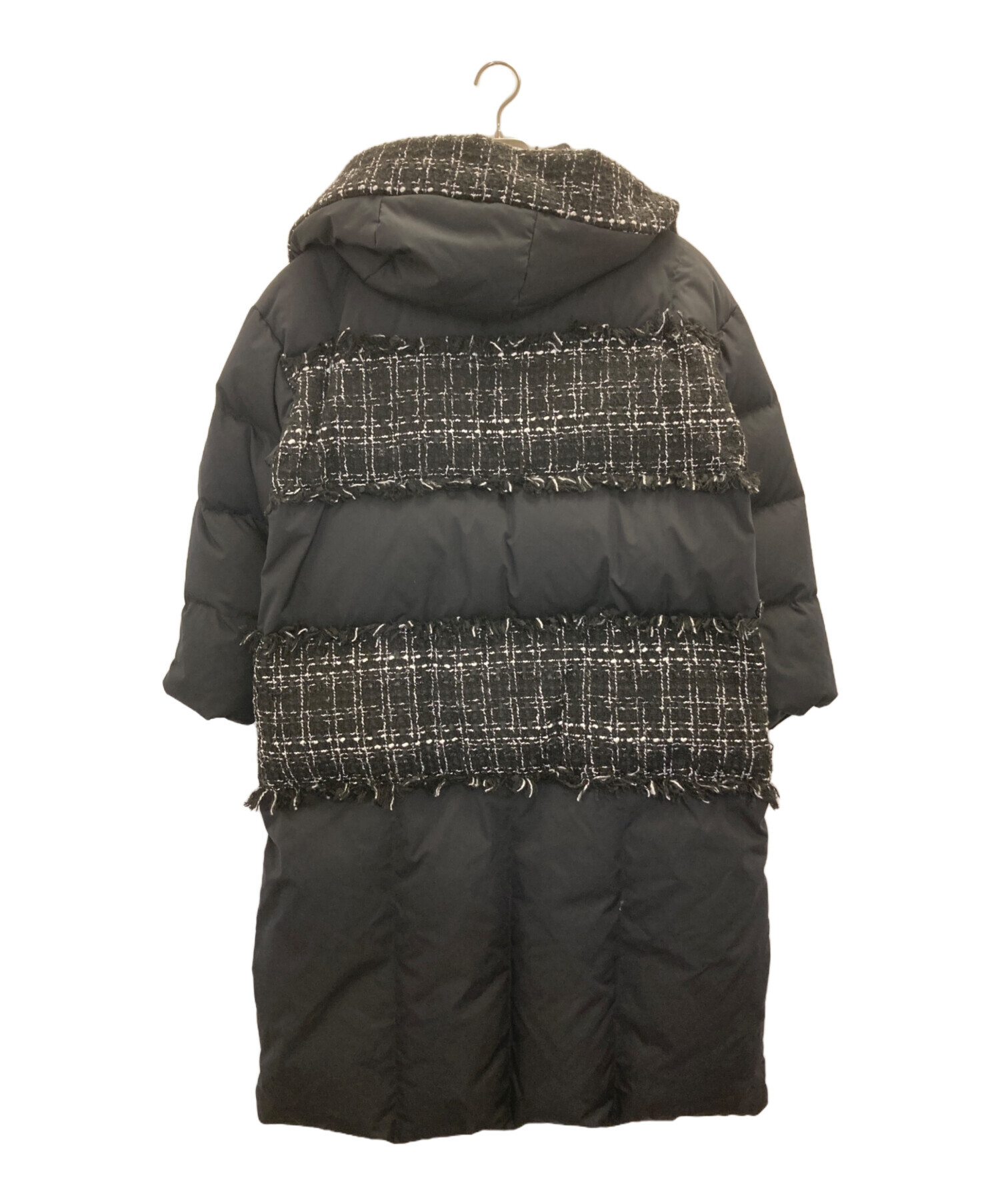 中古・古着通販】HER LIP TO (ハーリップトゥ) Tweed Shell Down Long