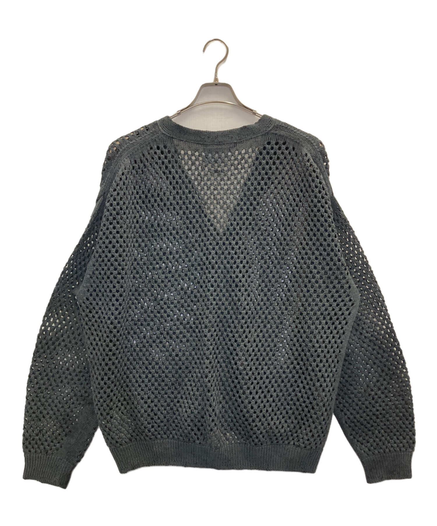 中古・古着通販】YOKE (ヨーク) MESHED KNIT CARDIGAN（メッシュド