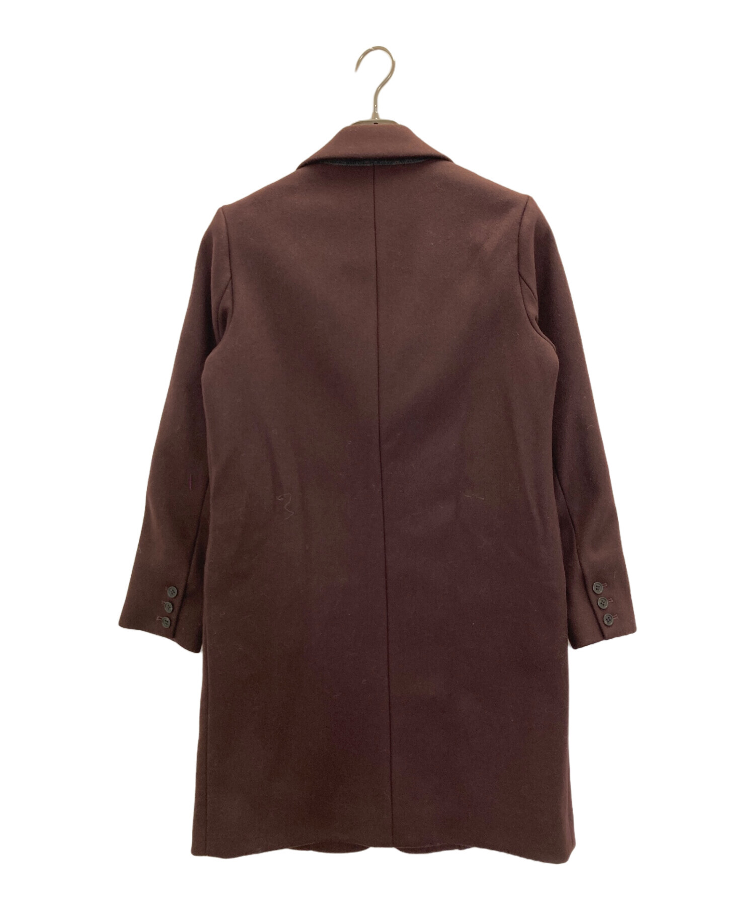 中古・古着通販】A.P.C. (アーペーセー) チェスターコート ボルドー