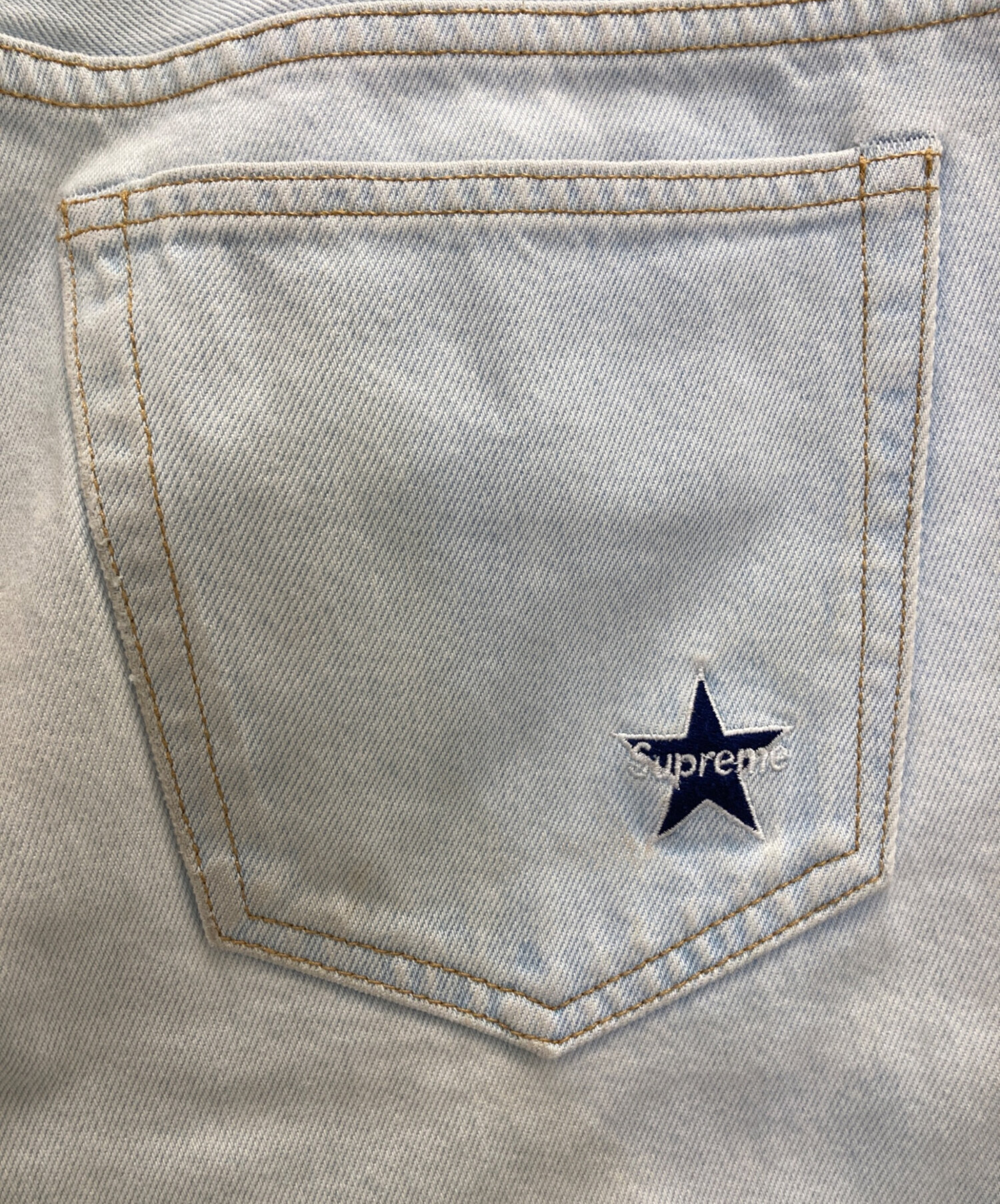 Supreme regular Jean／ライトブルー／30 ☆スターロゴ☆ Supreme
