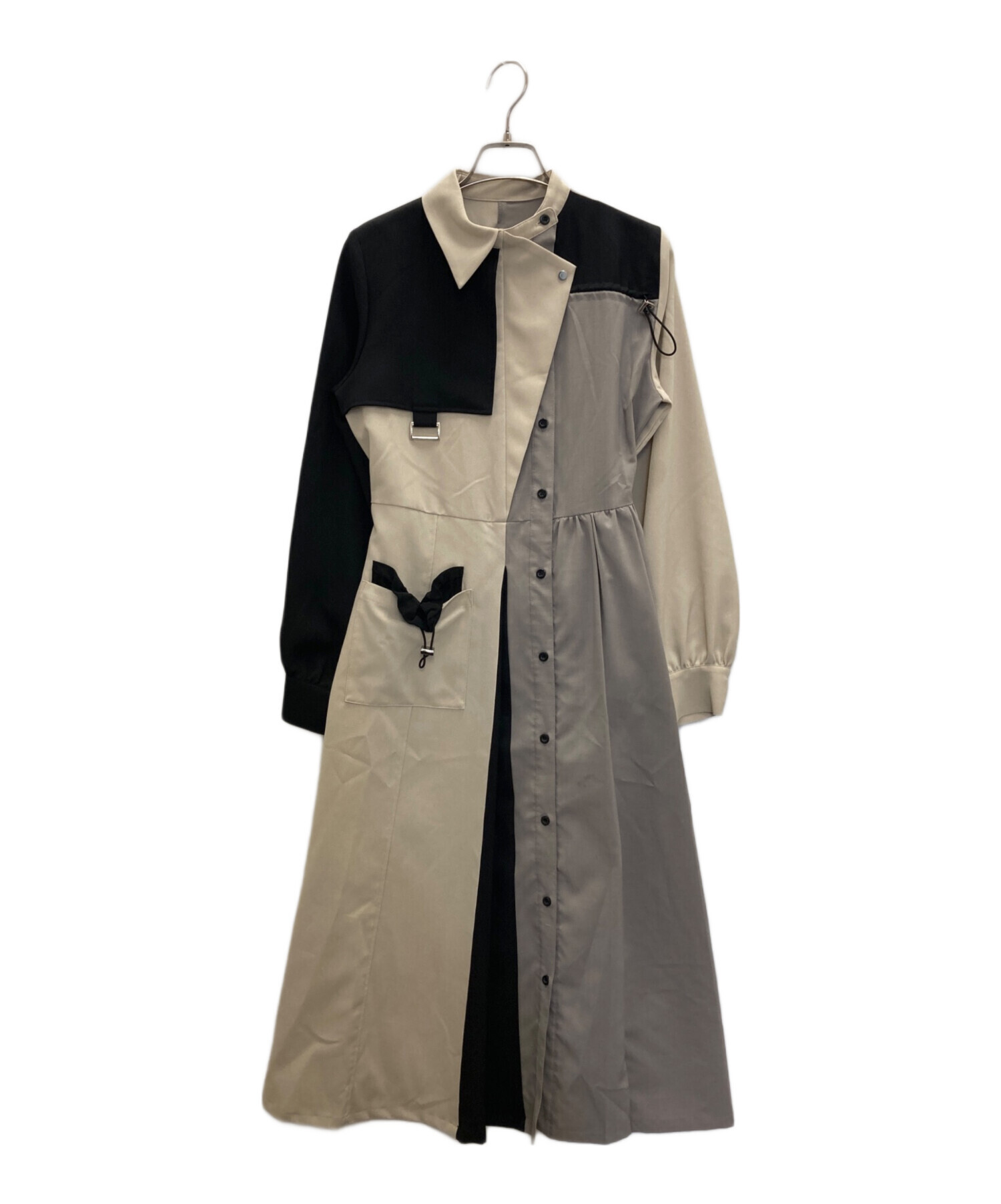 UNITED TOKYO ユナイテッドトーキョー/シャツワンピース/8800/ABランク/19【中古】 中古・古着通販】UNITED TOKYO (ユナイテッドトーキョー) サイド