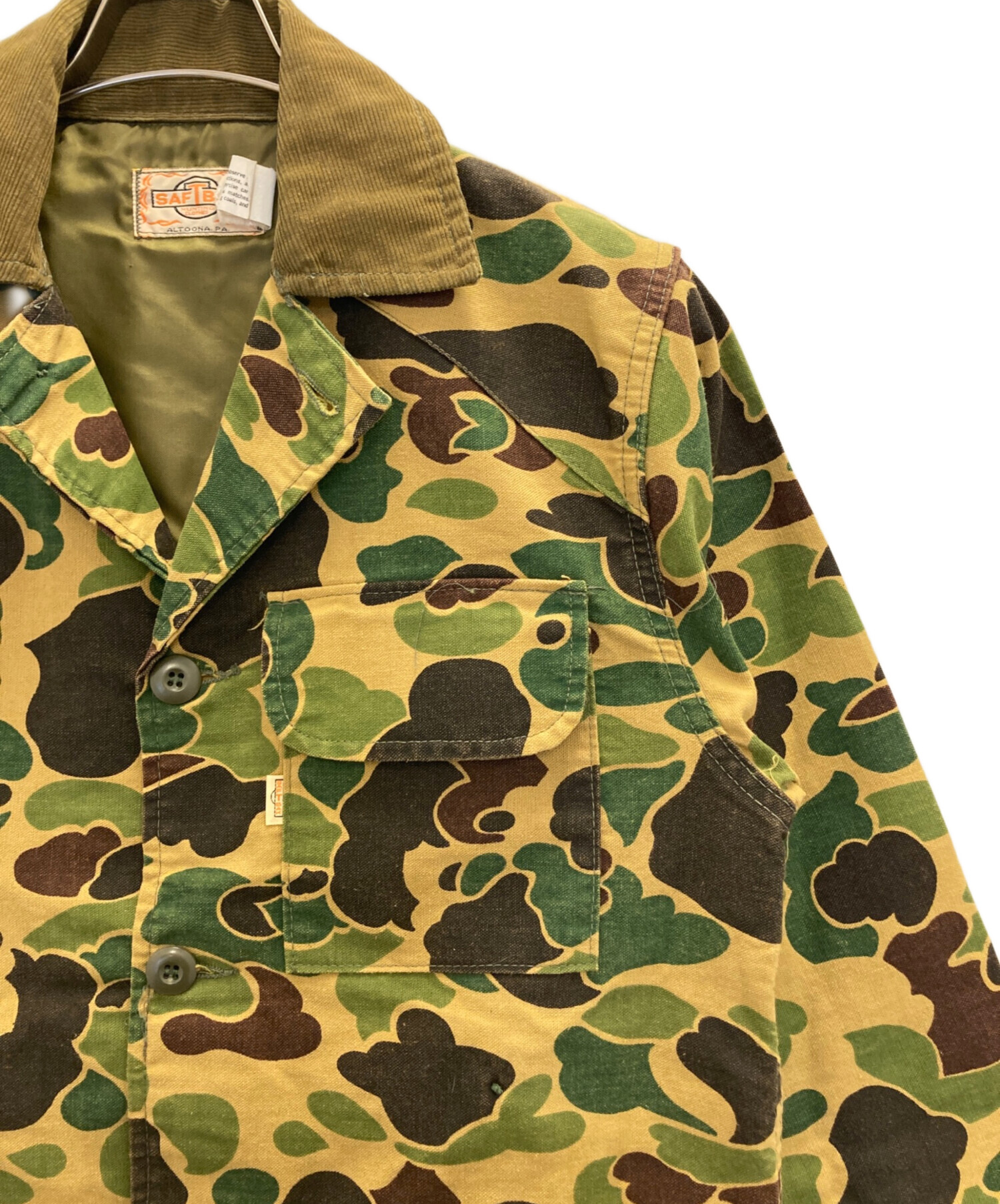 中古・古着通販】SAFTBAK (サフトバック) カモハンティングジャケット 