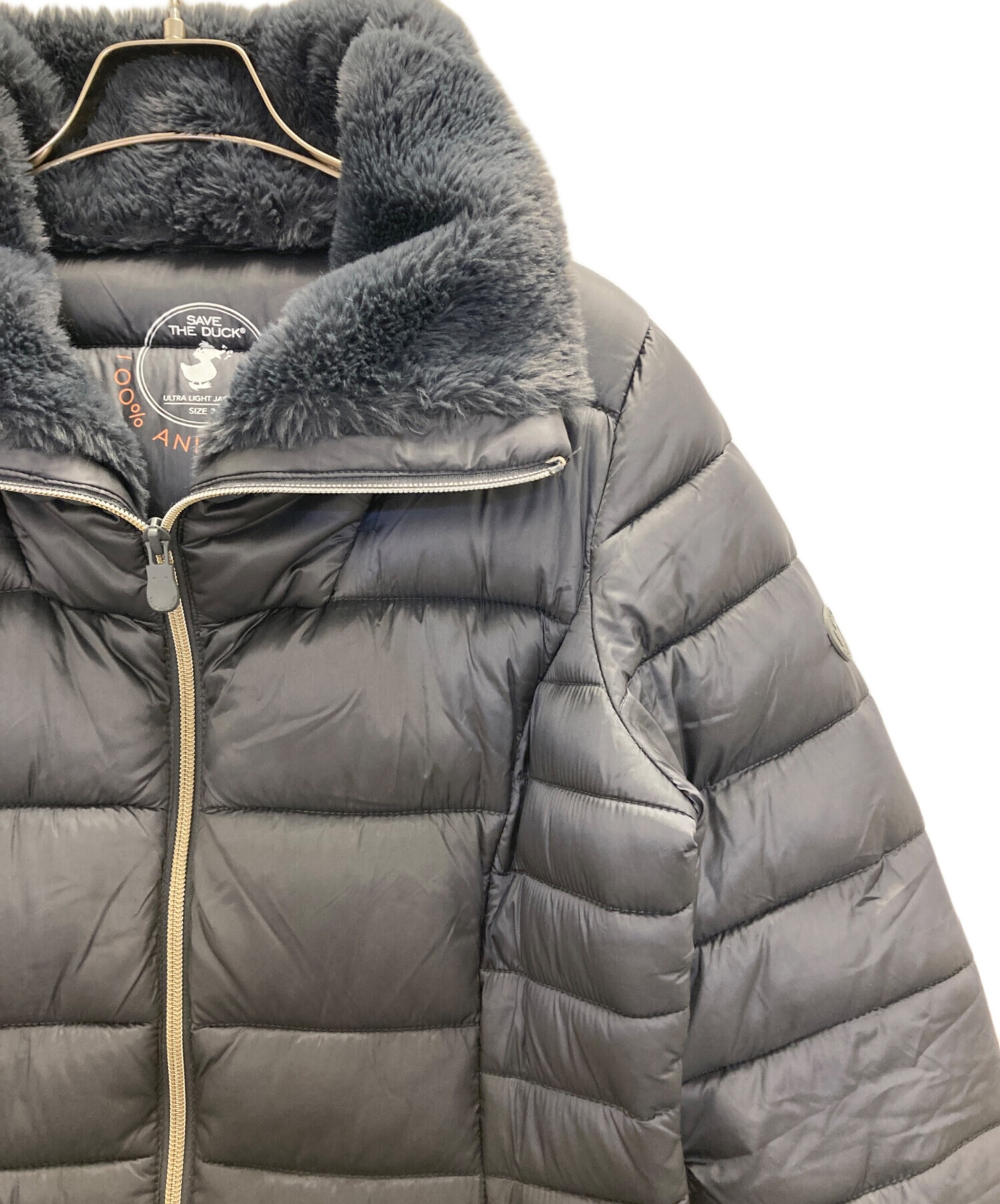 SAVE THE DUCK ネイビー ジャケット SAVE THE DUCKが米国フィギュアスケート連盟の独占アウターウェア