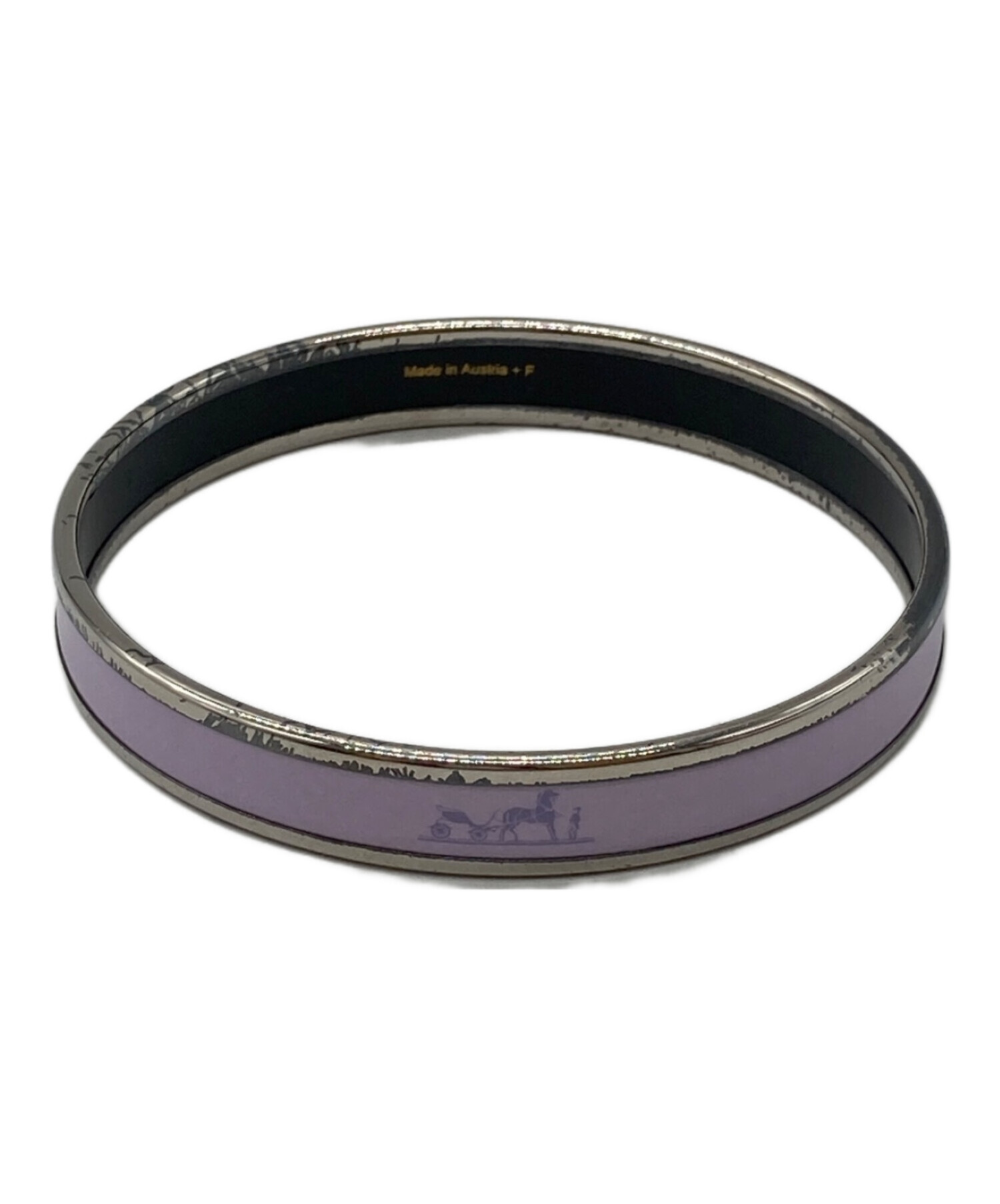 中古・古着通販】HERMES (エルメス) エマイユ PM ピンク×シルバー