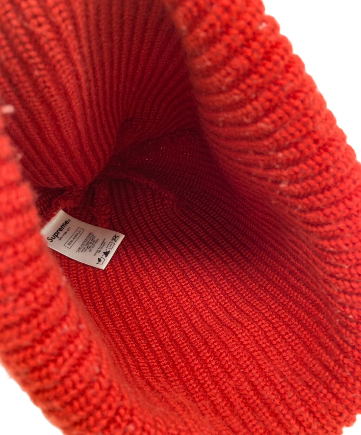 中古・古着通販】Supreme (シュプリーム) Loose Gauge Beanie レッド