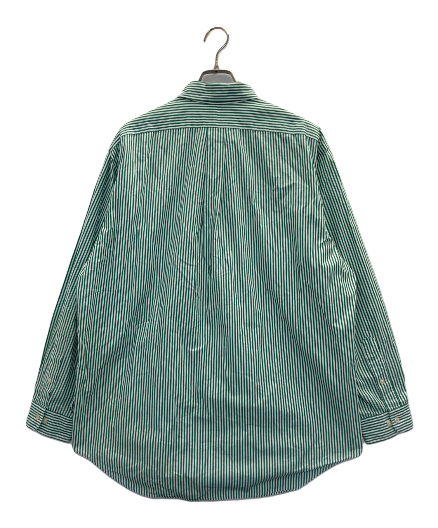 【Ralph Lauren ラルフローレン】ボタンダウンシャツ グリーン L 中古・古着通販】RALPH LAUREN (ラルフローレン) ボタンダウンシャツ