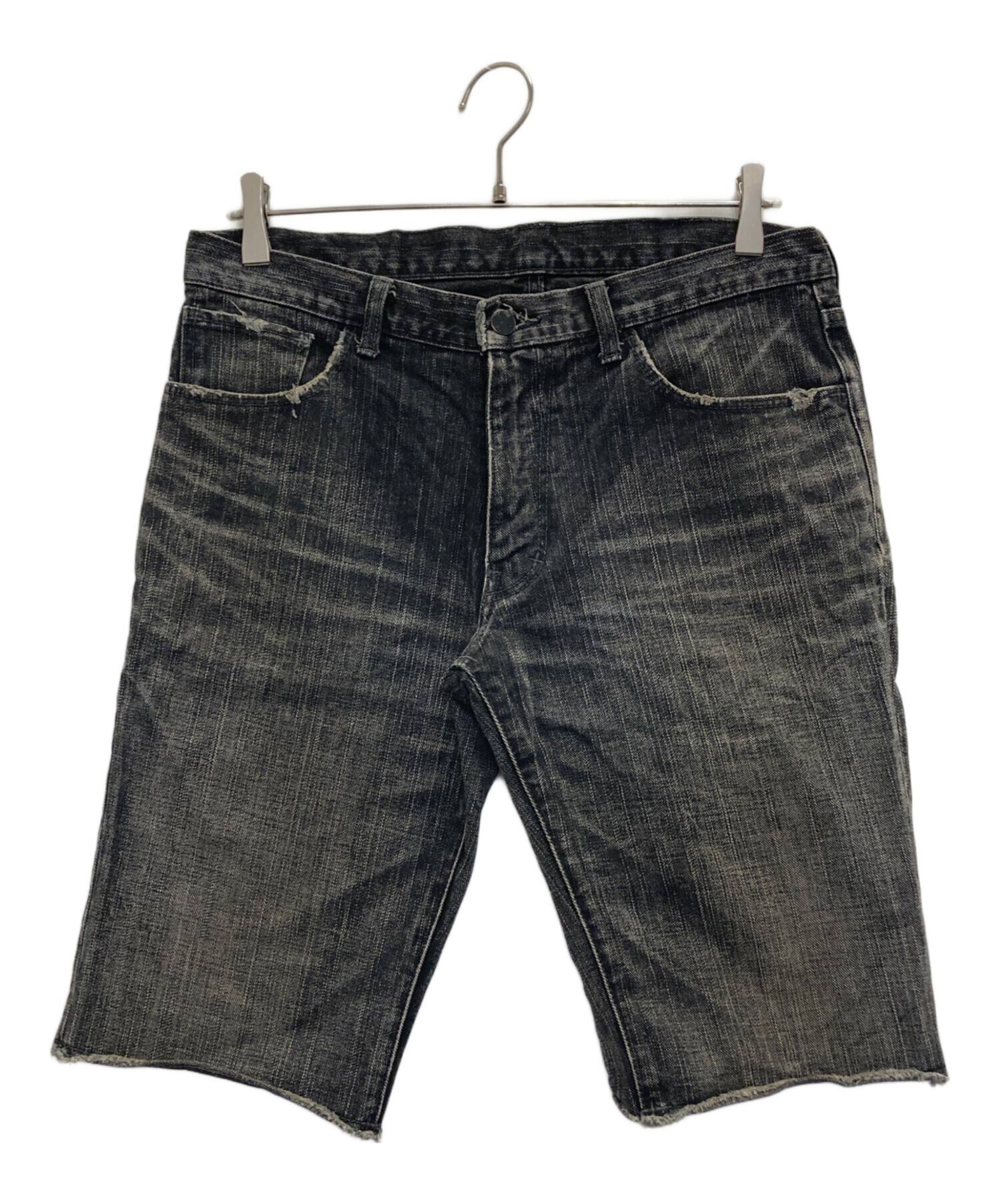 NUMBER(N)INE ナンバーナイン ハーフ パンツ サイズ2 中古・古着通販】NUMBER (N)INE (ナンバーナイン) カットフデニム